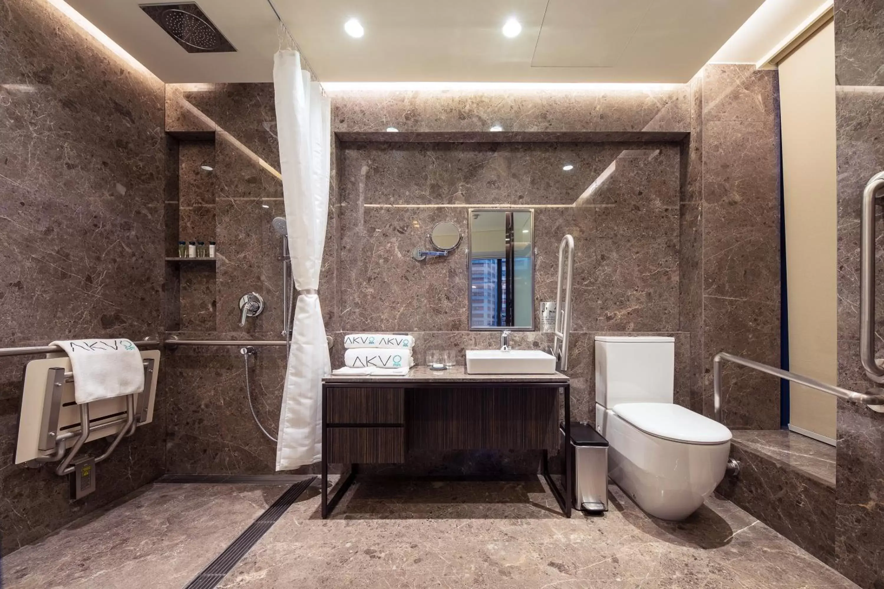 Bathroom in AKVO Hotel