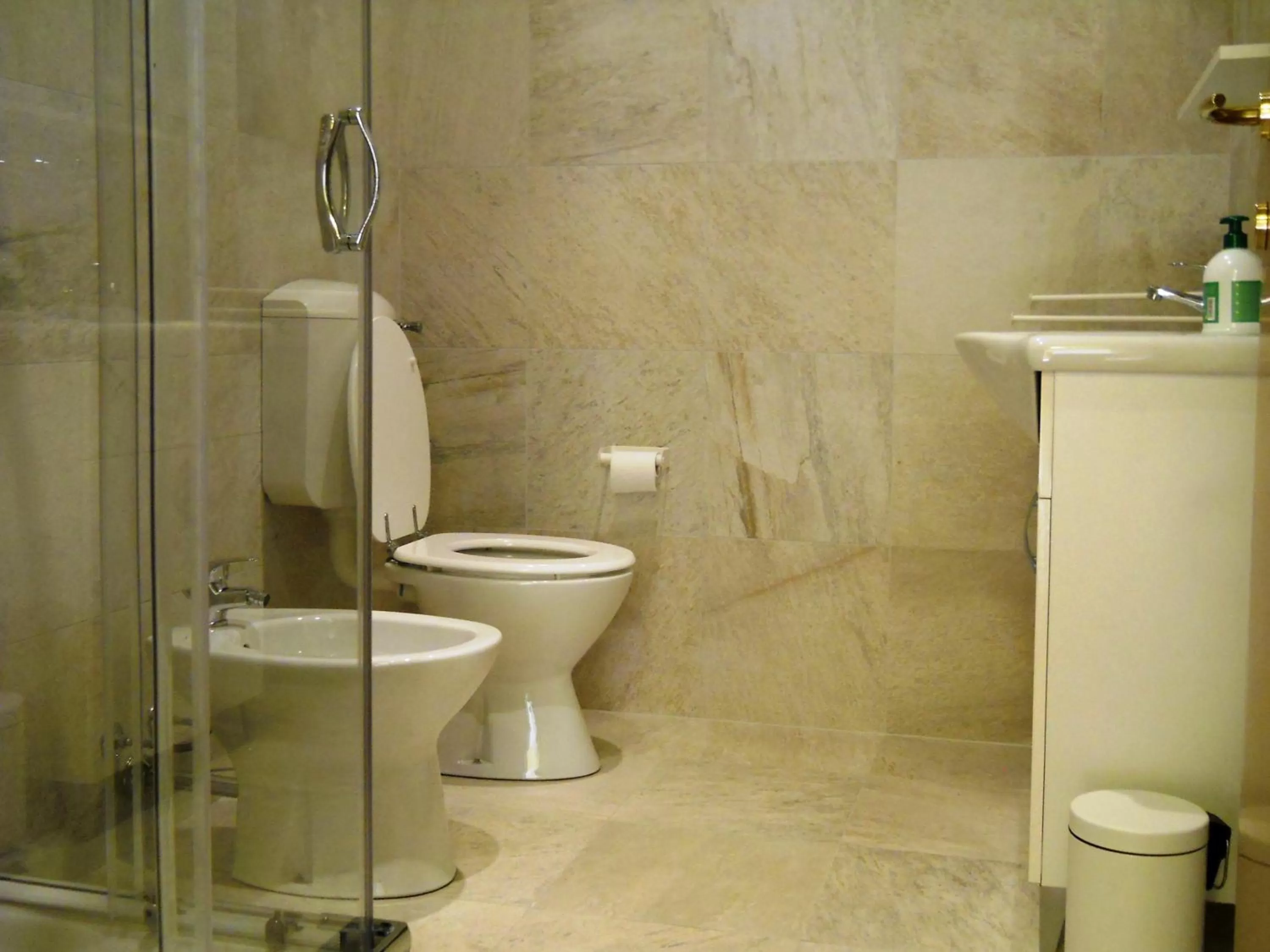 Bathroom in B&B il Cortile Malpensa