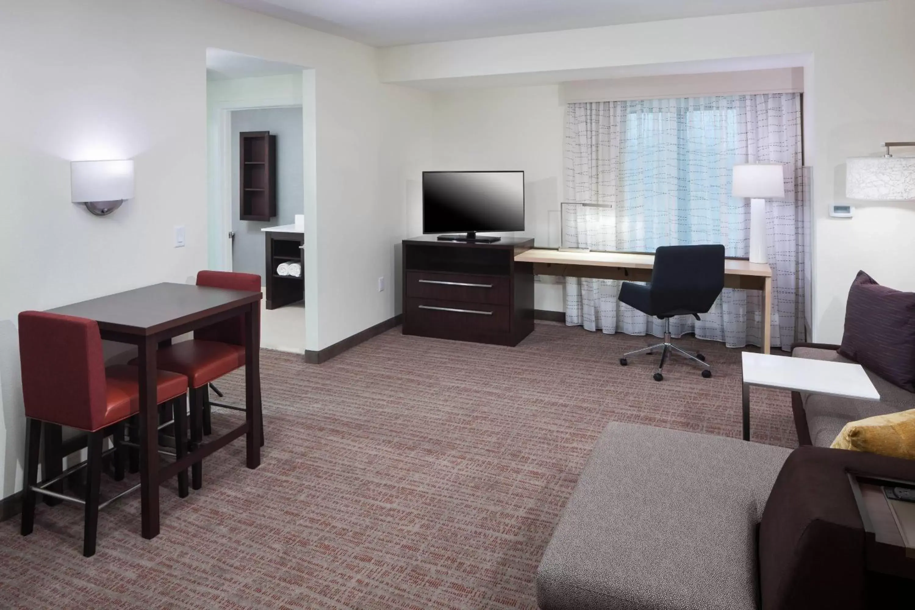 Bedroom, Seating Area in Residence Inn by Marriott Near Universal Orlando