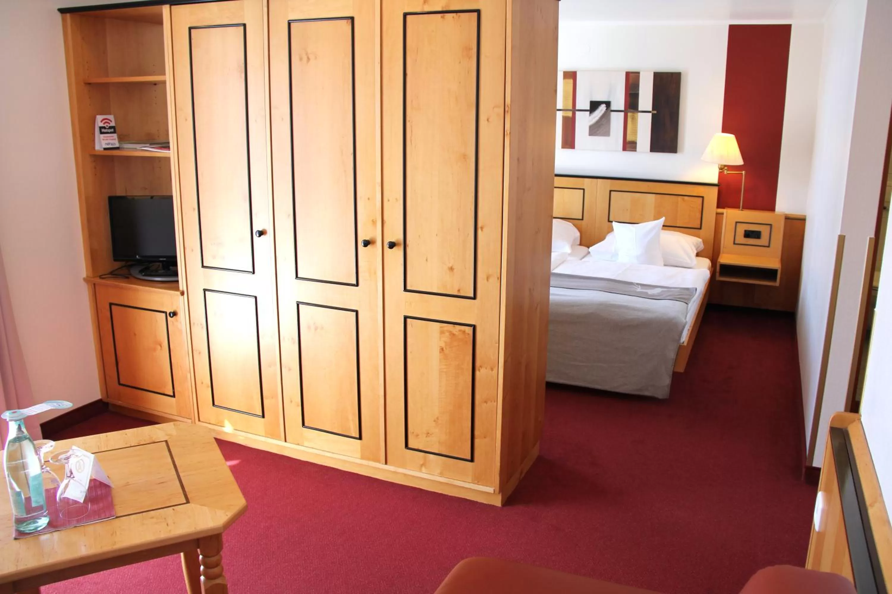 Photo of the whole room, Bed in Hotel Riezler Hof