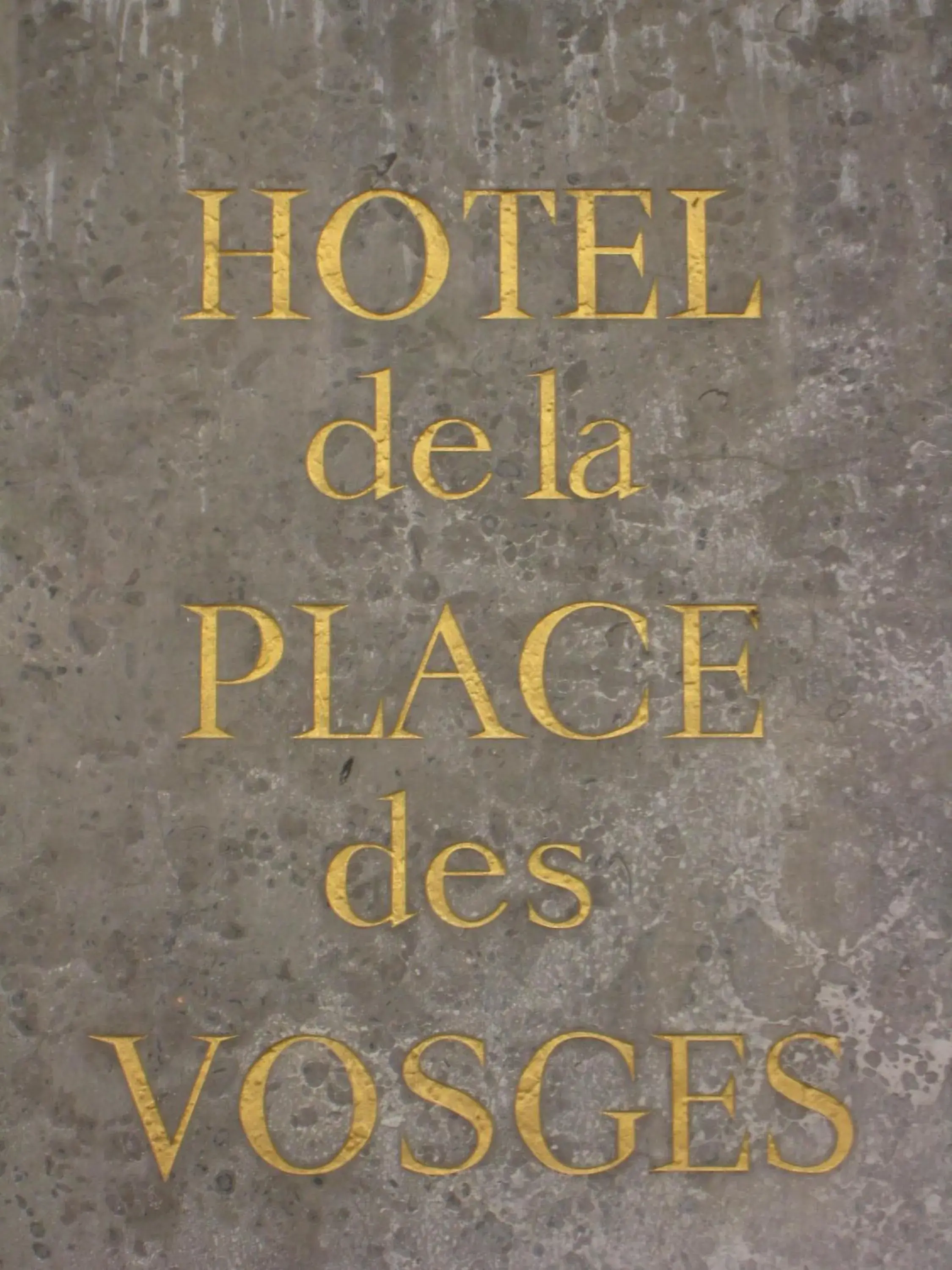 Property logo or sign in Boutique Hotel de la Place des Vosges