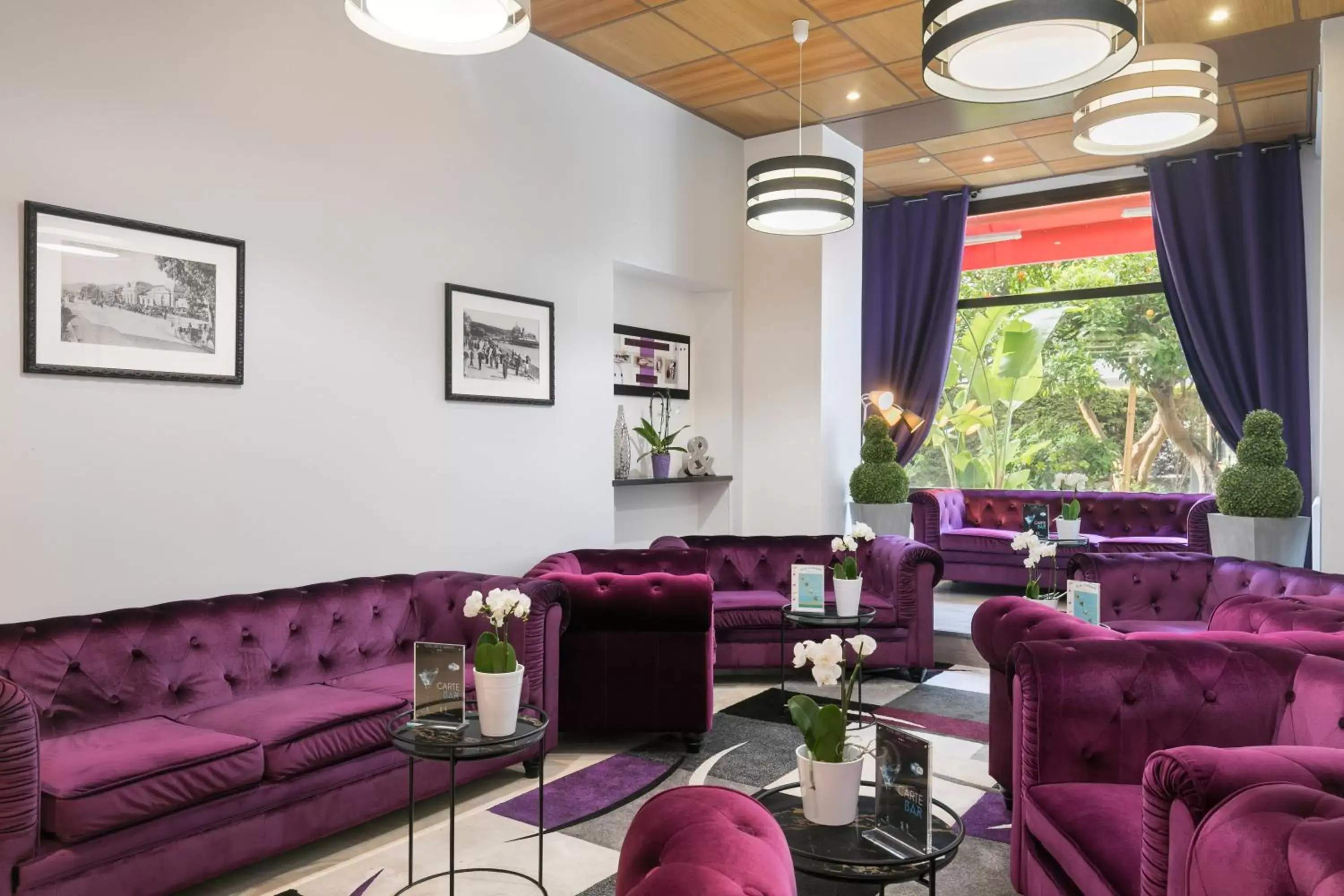 Lounge or bar, Seating Area in Best Western Plus Hôtel Brice Garden Nice