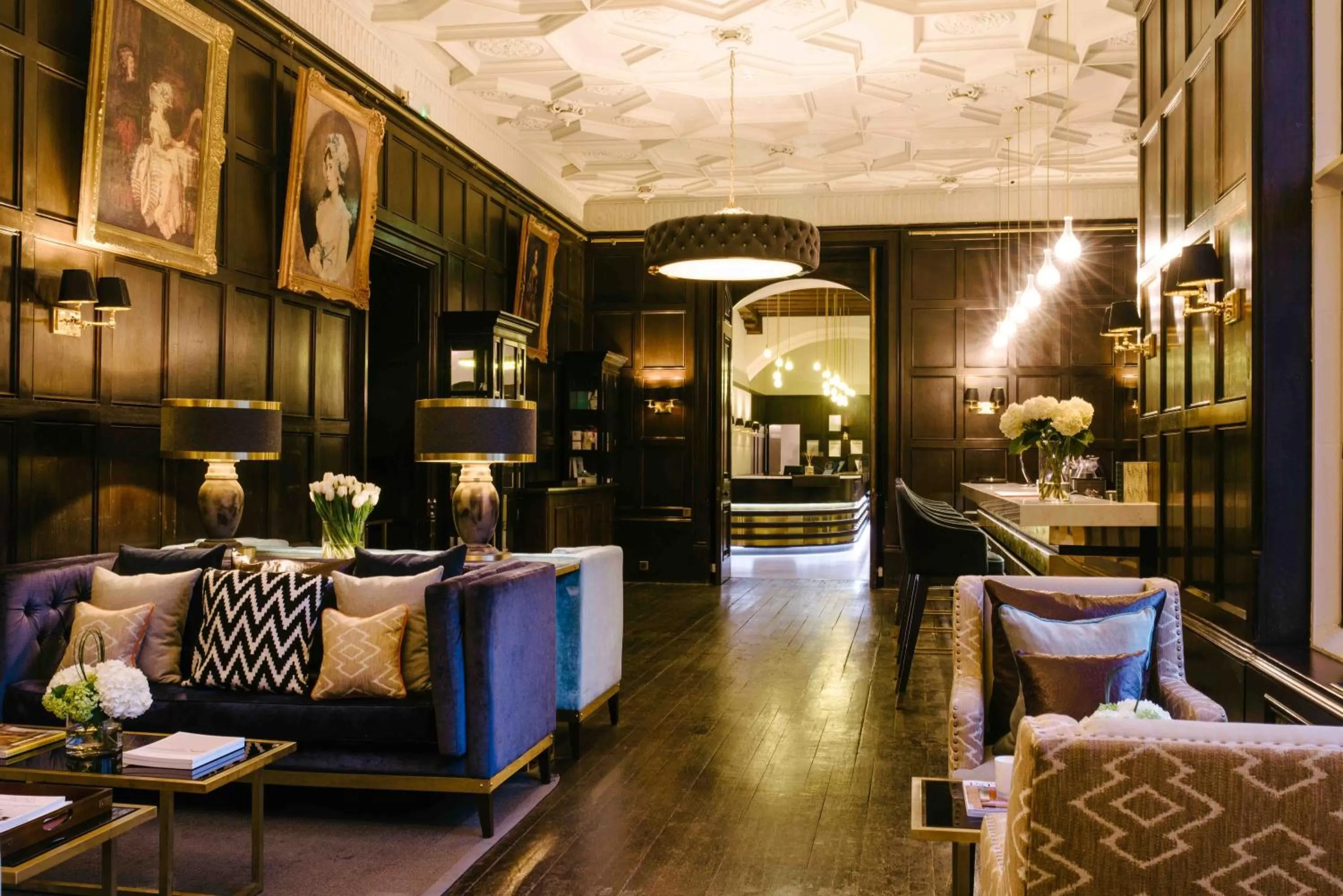 Lounge or bar, Restaurant/Places to Eat in Hoar Cross Hall