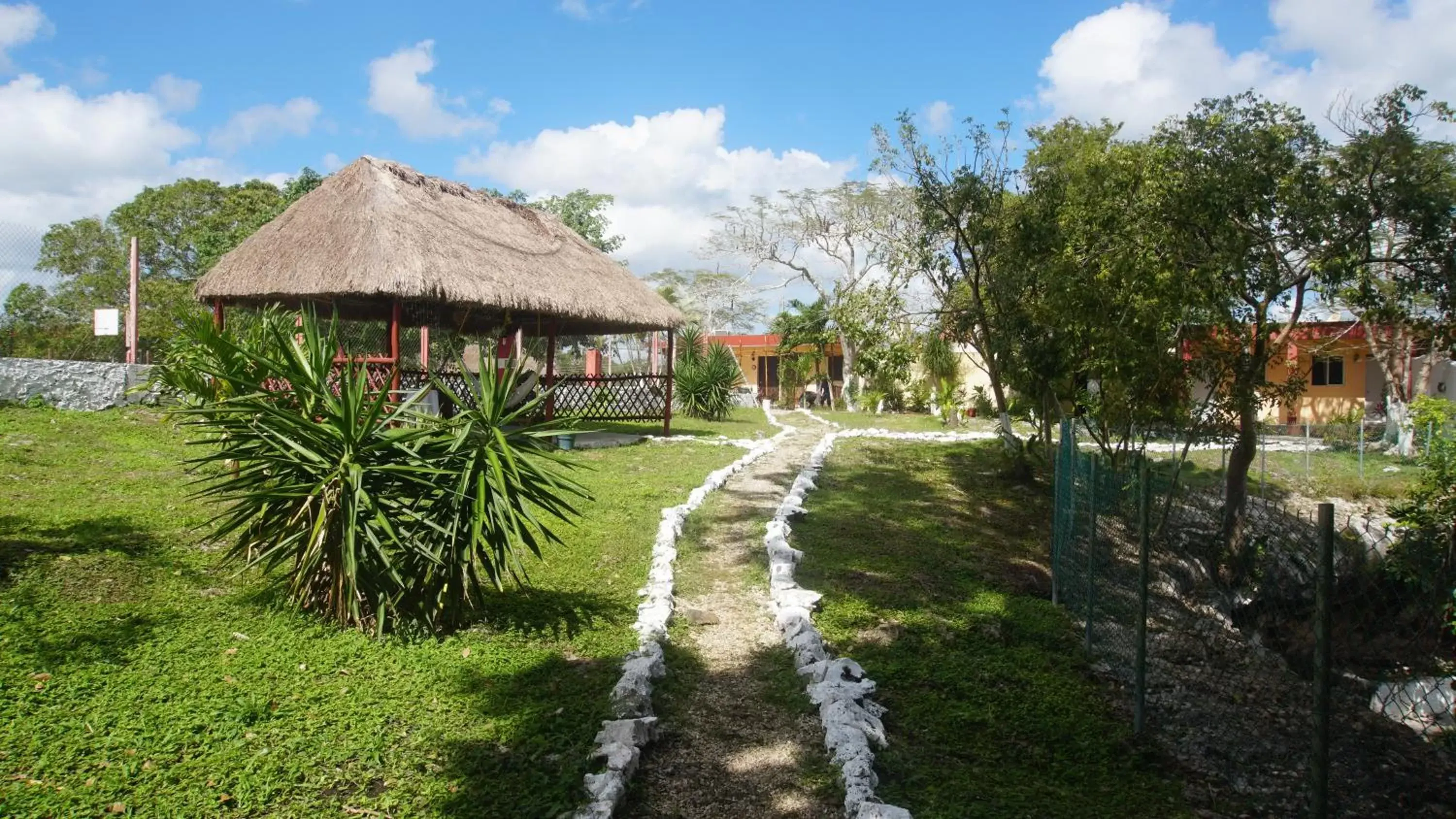 Garden in Hotel Zac Tun