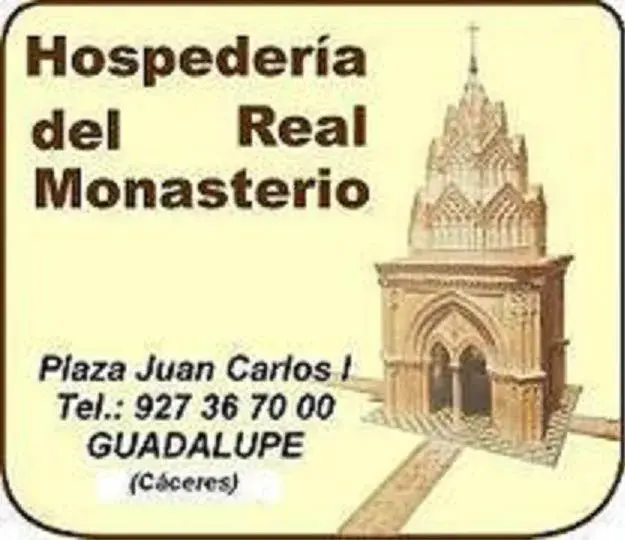 Logo/Certificate/Sign in Hospederia del Real Monasterio