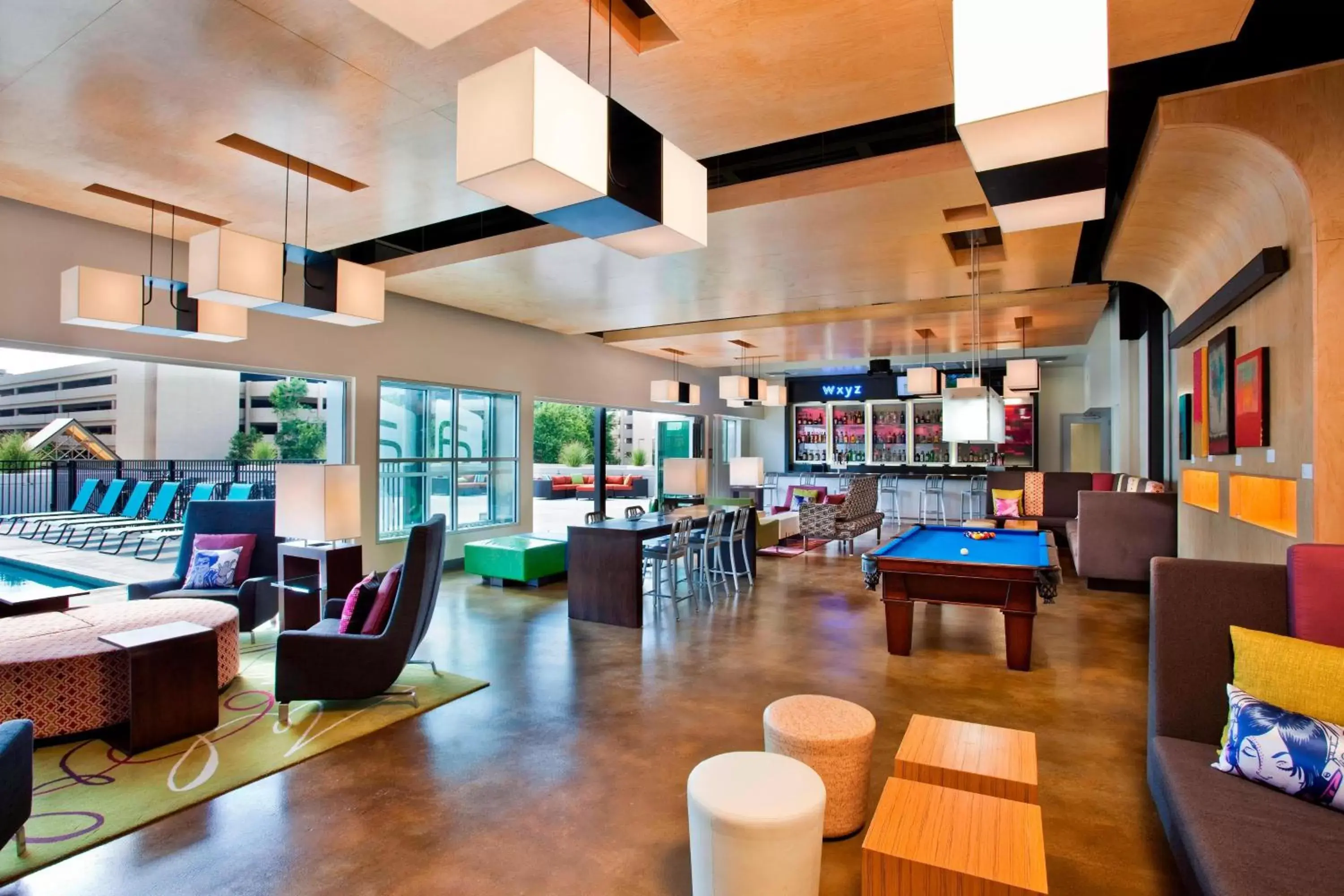 Lounge or bar in Aloft Tulsa Downtown