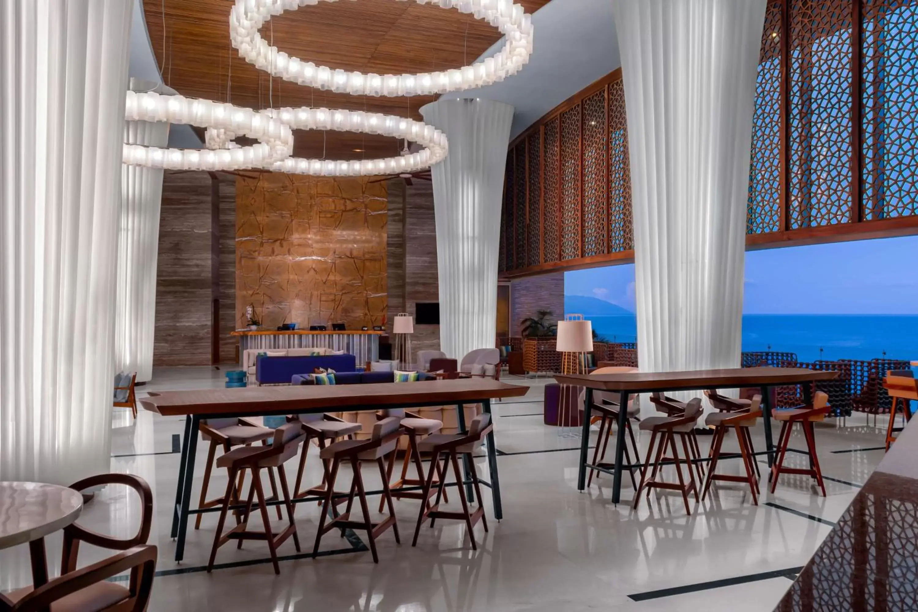 Lobby or reception, Restaurant/Places to Eat in Hilton Vallarta Riviera All-Inclusive Resort,Puerto Vallarta