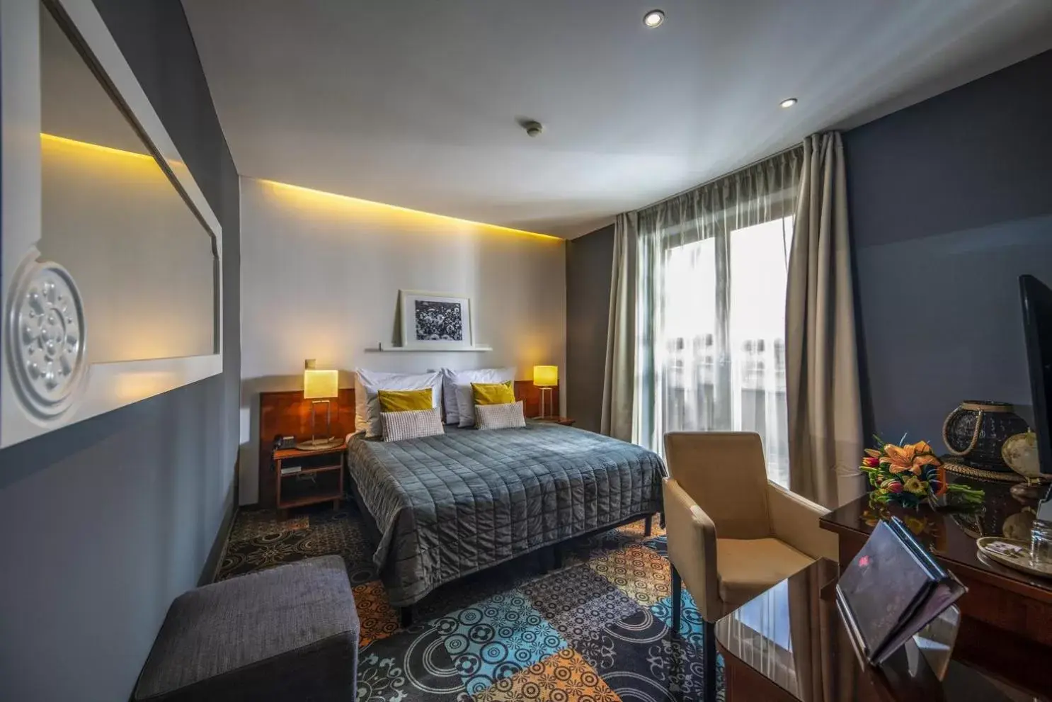 Photo of the whole room, Bed in Budapest Airport Hotel Stáció Wellness & Konferencia Photo of the whole room, Bed in Budapest Airport Hotel Stáció Wellness & Konferencia