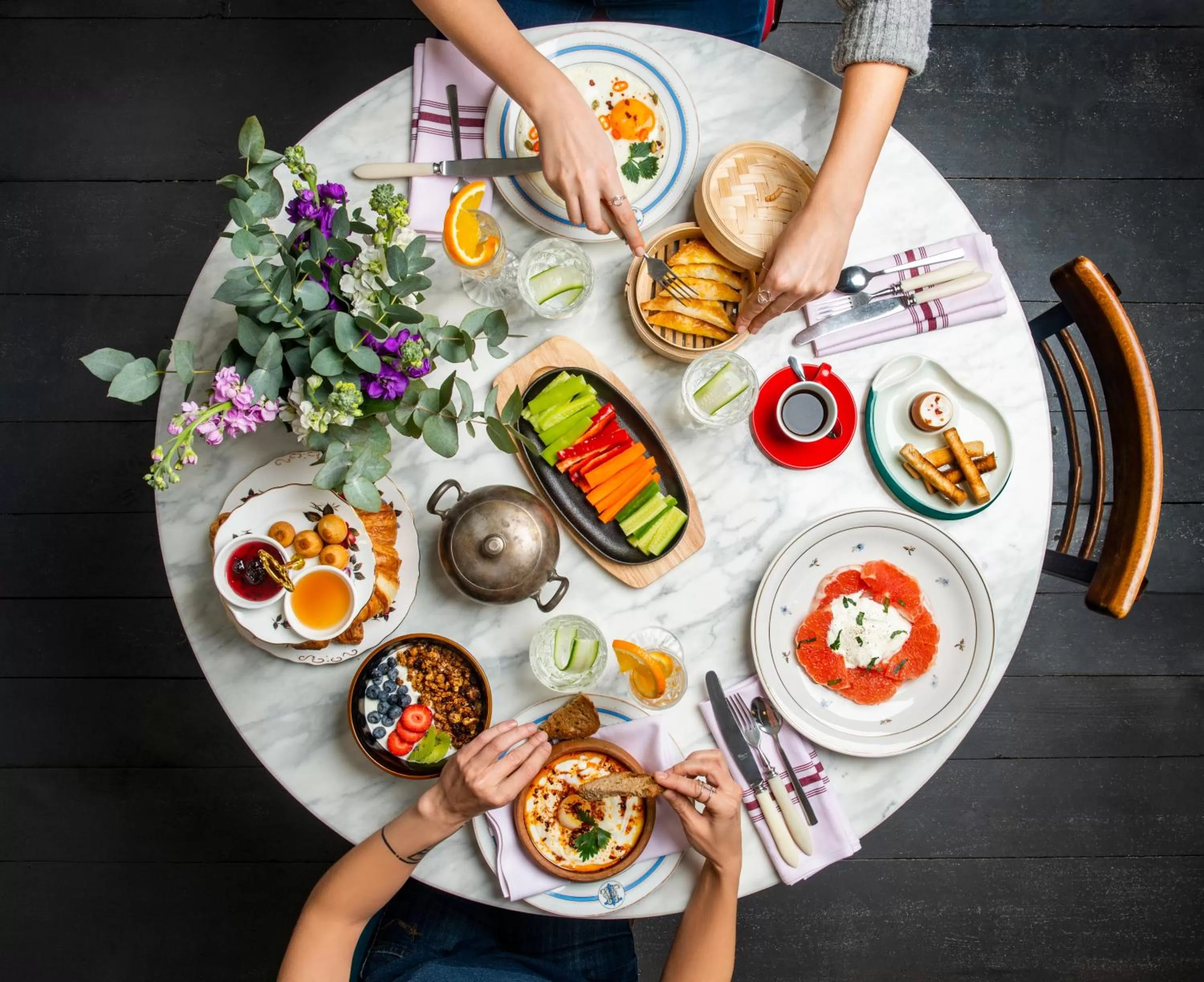 Breakfast in Communal Hotel Sololaki