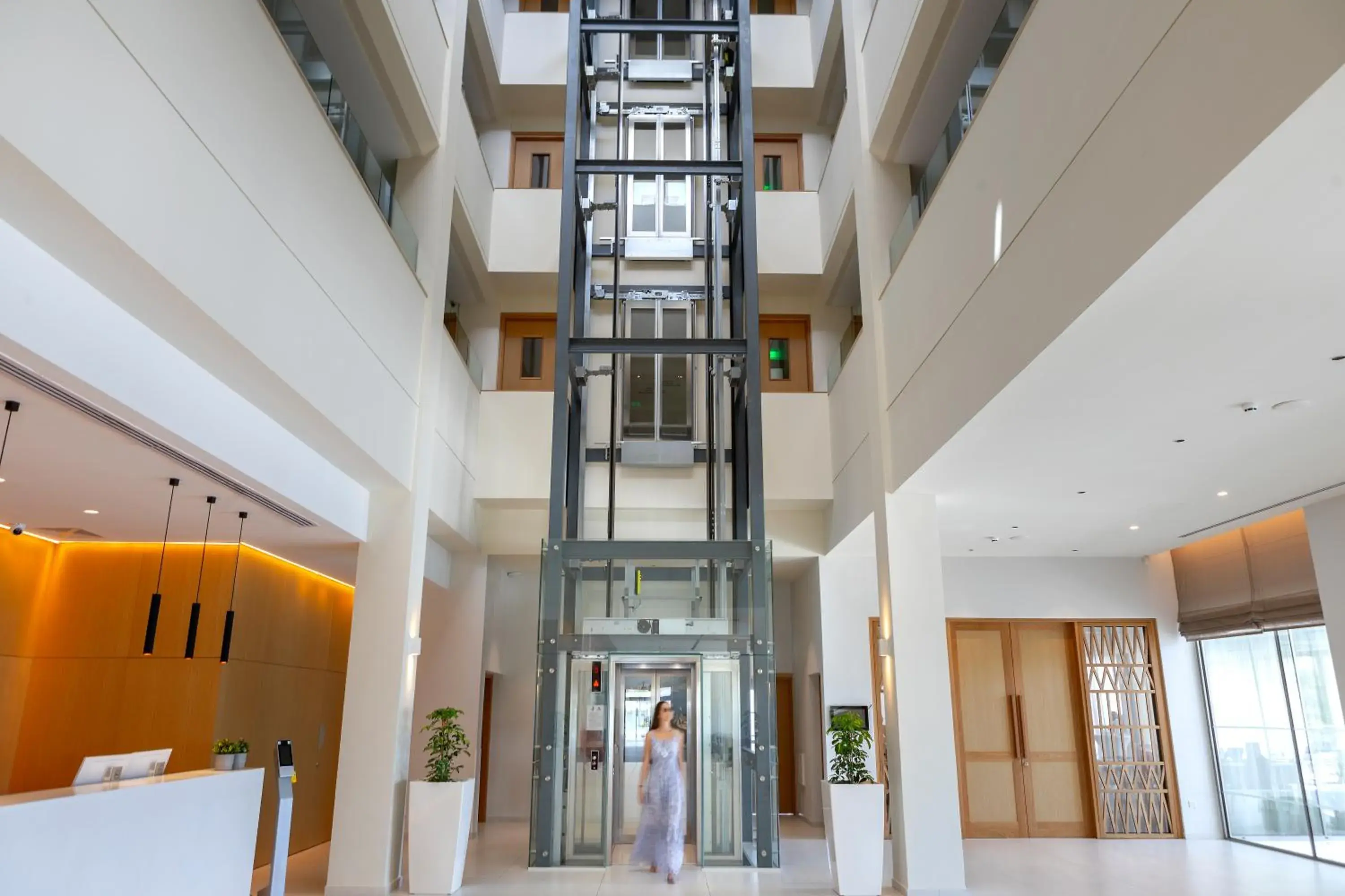 elevator in Faros Hotel