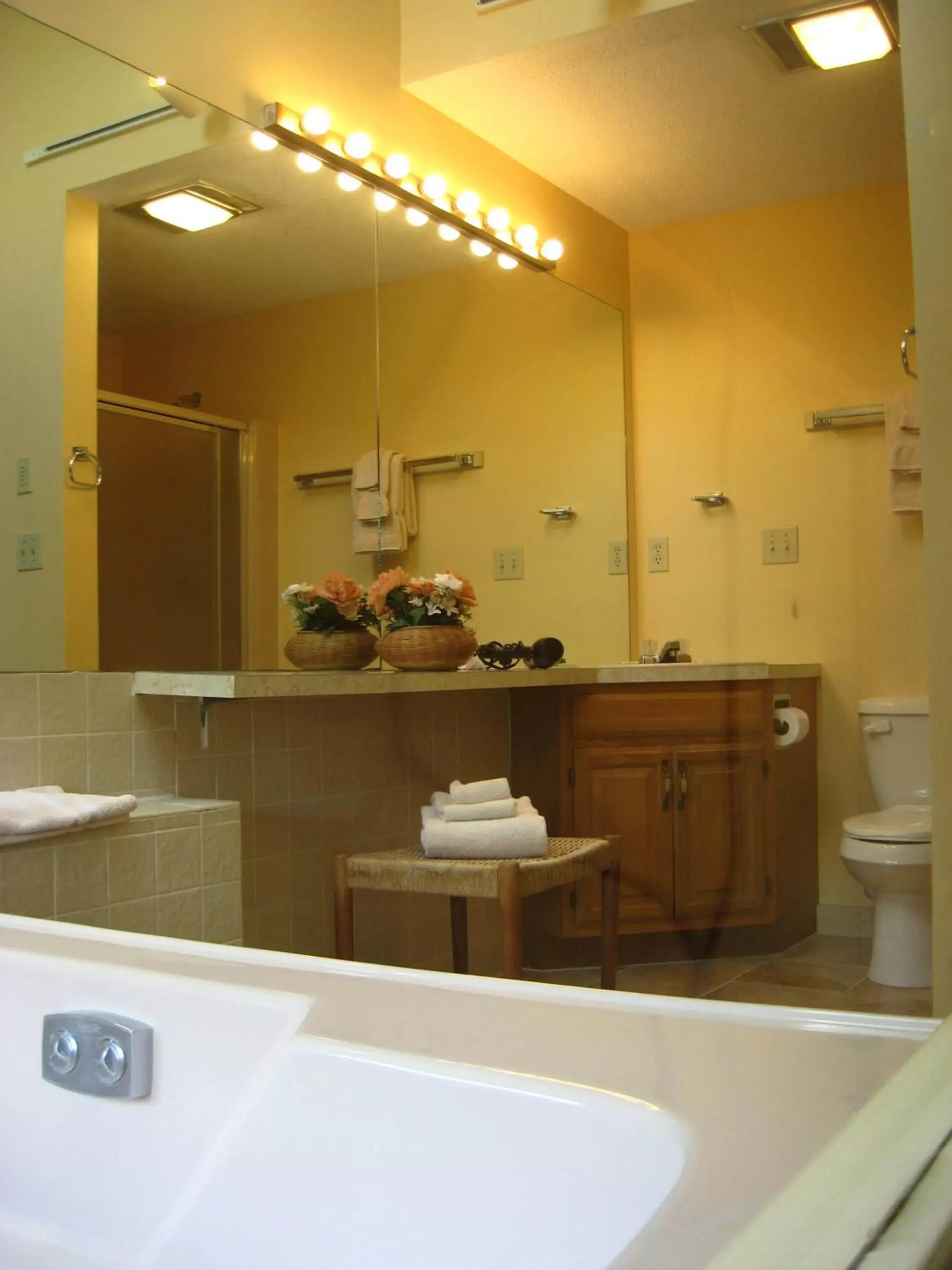 Bathroom in Cathedral Ledge Resort