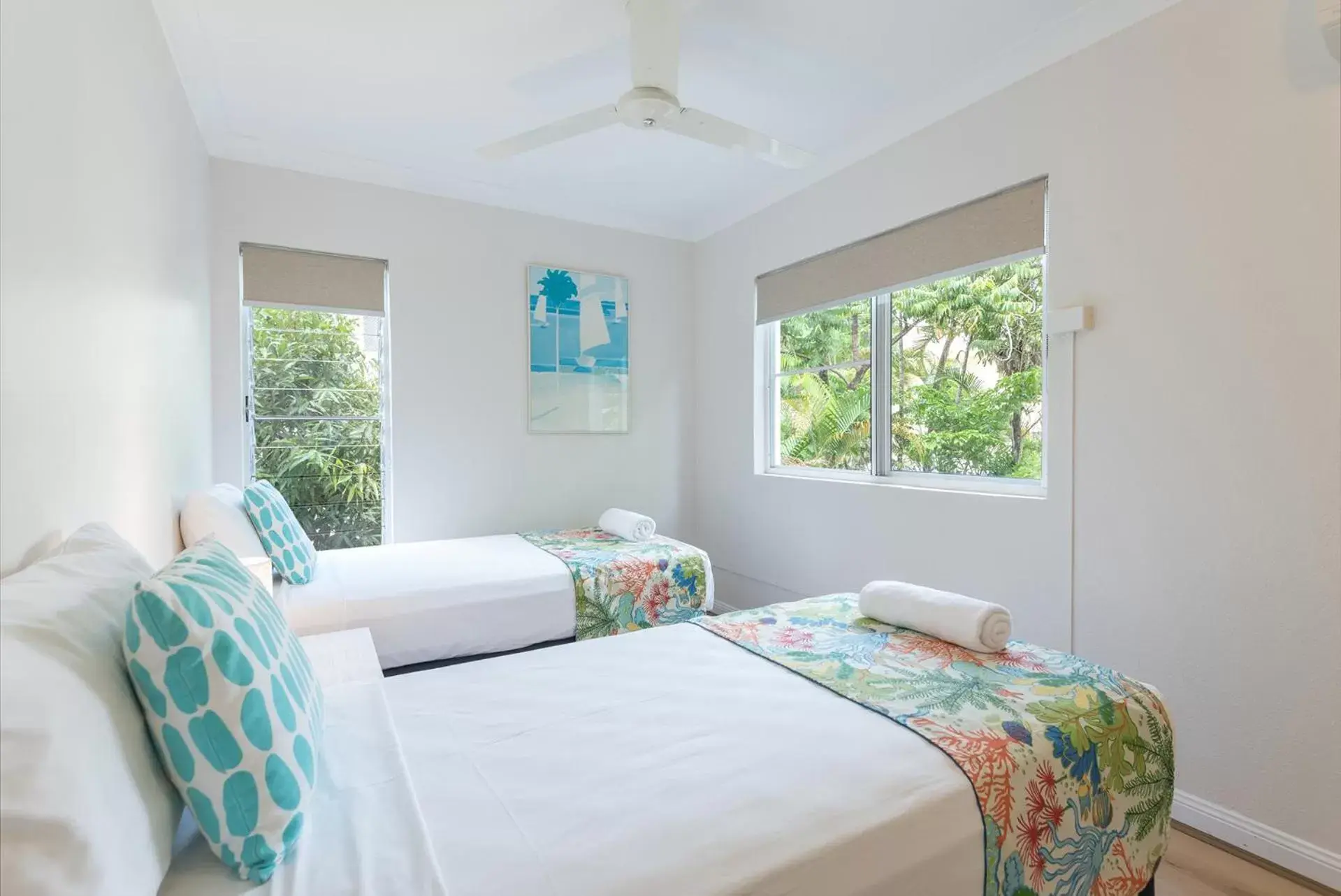 Bedroom, Bed in Garrick House