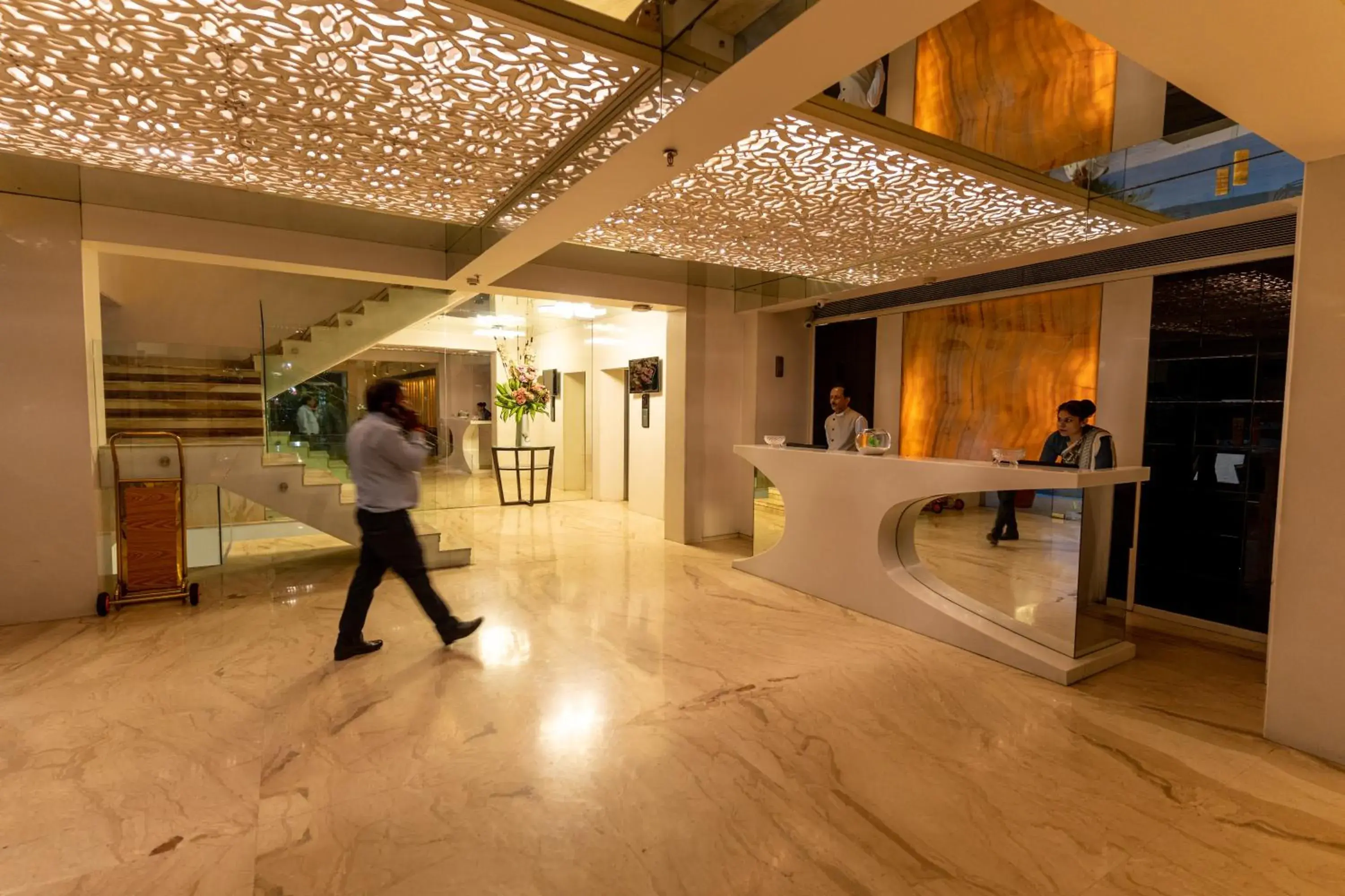 Lobby or reception in Hotel Hardeo