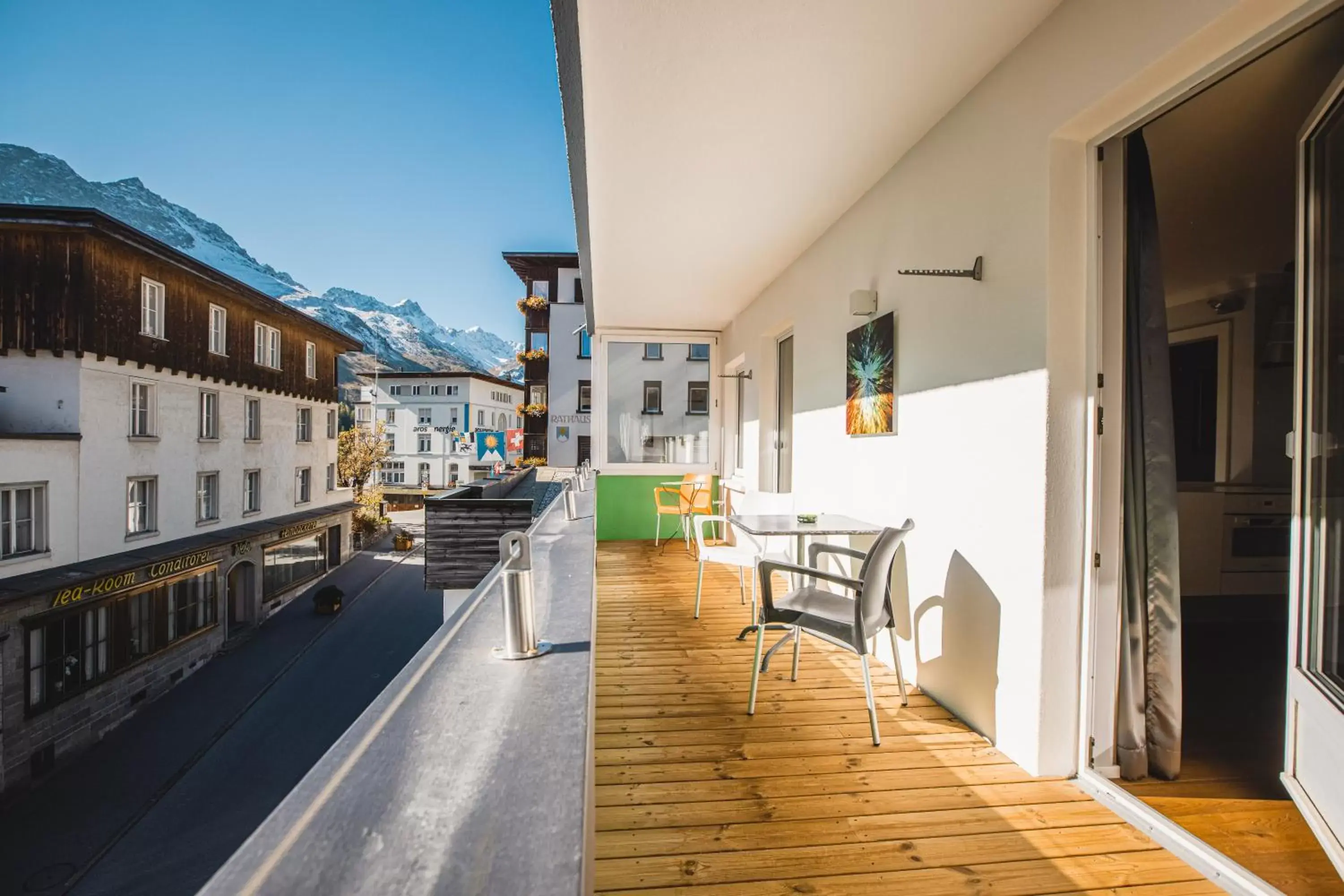 Balcony/Terrace in Home Hotel Arosa