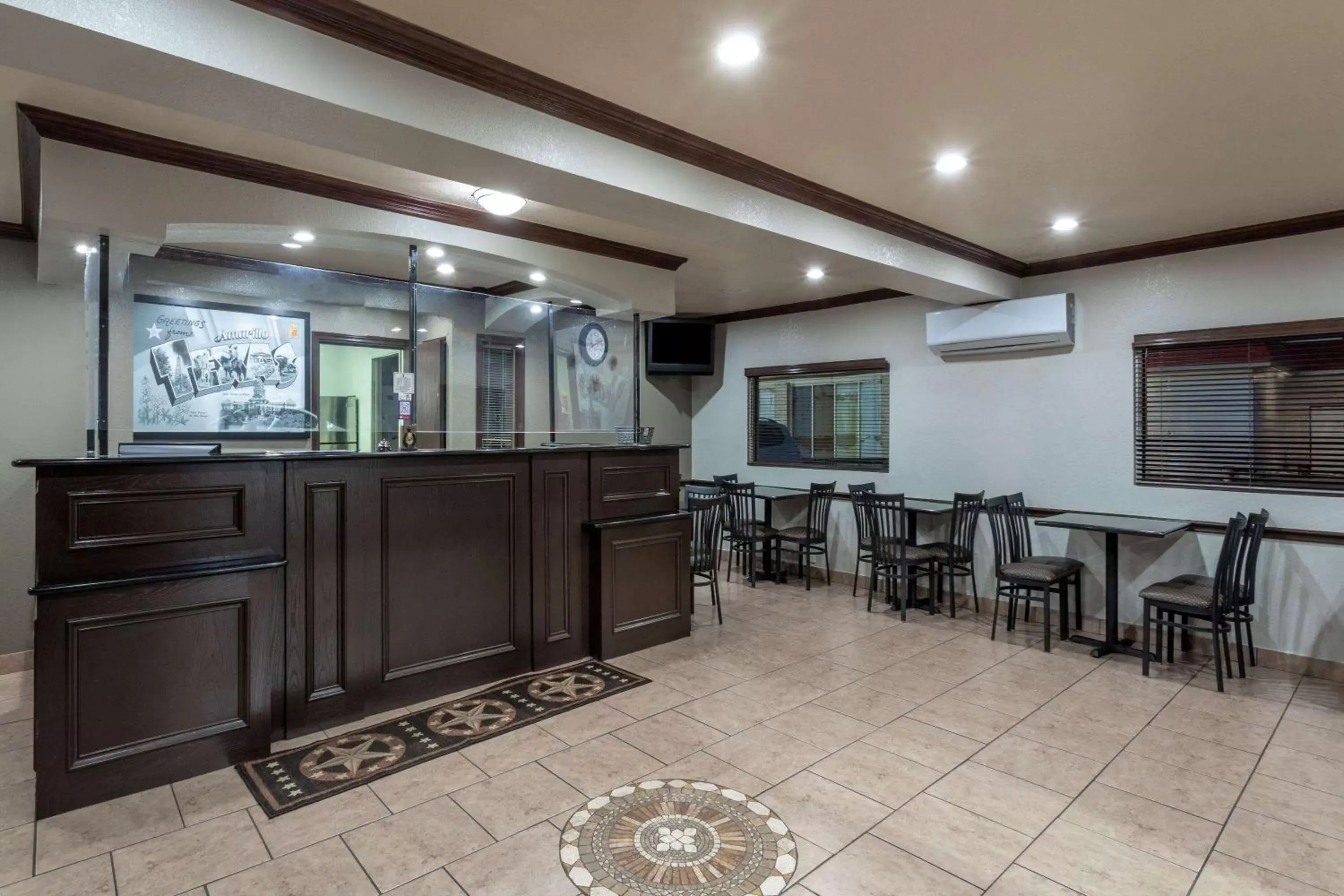 Lobby or reception in Super 8 by Wyndham Amarillo Central TX Lobby or reception in Super 8 by Wyndham Amarillo Central TX