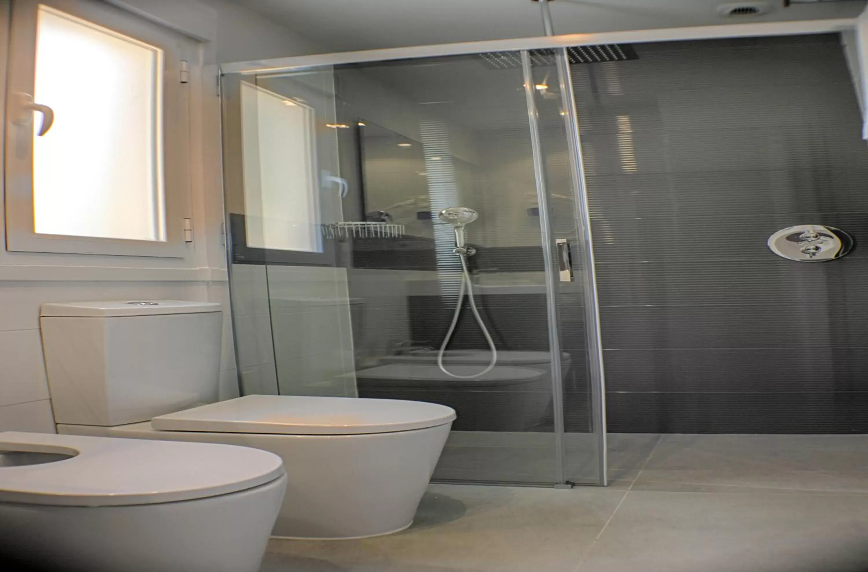 Shower, Bathroom in Hotel Malaga Picasso