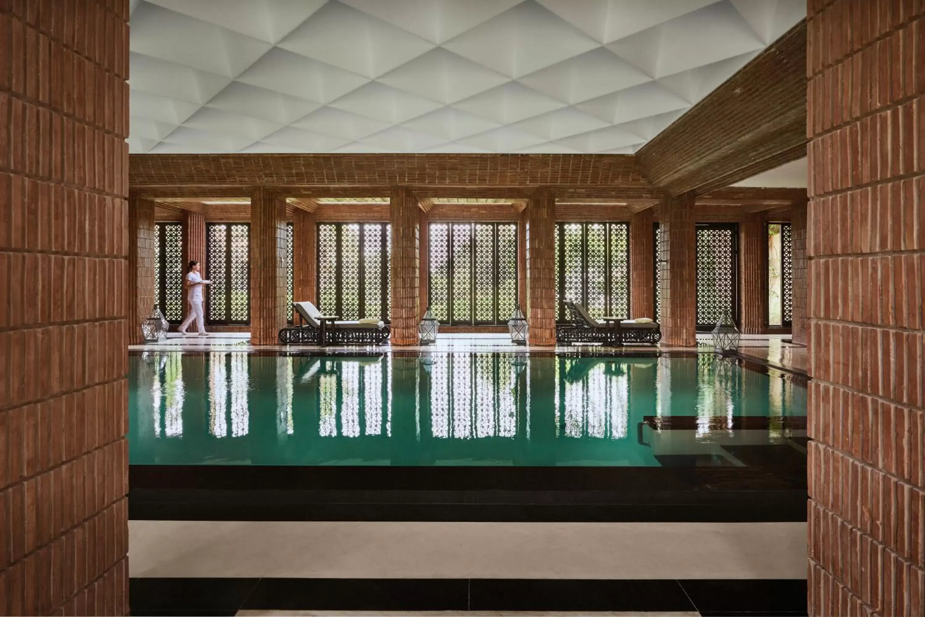 Swimming pool in Mandarin Oriental, Marrakech