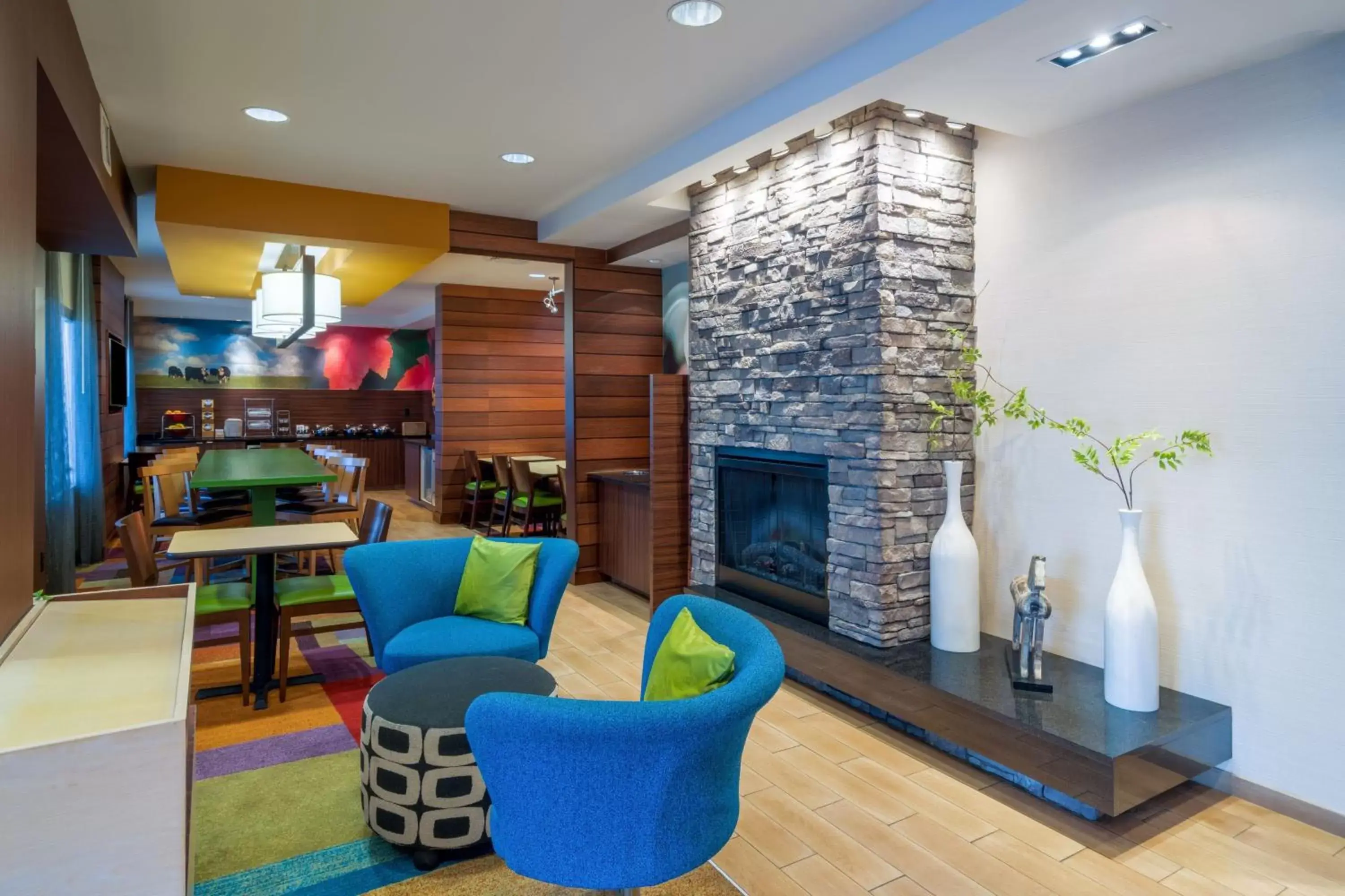 Lobby or reception, Seating Area in Fairfield Inn and Suites by Marriott Nashville Smyrna