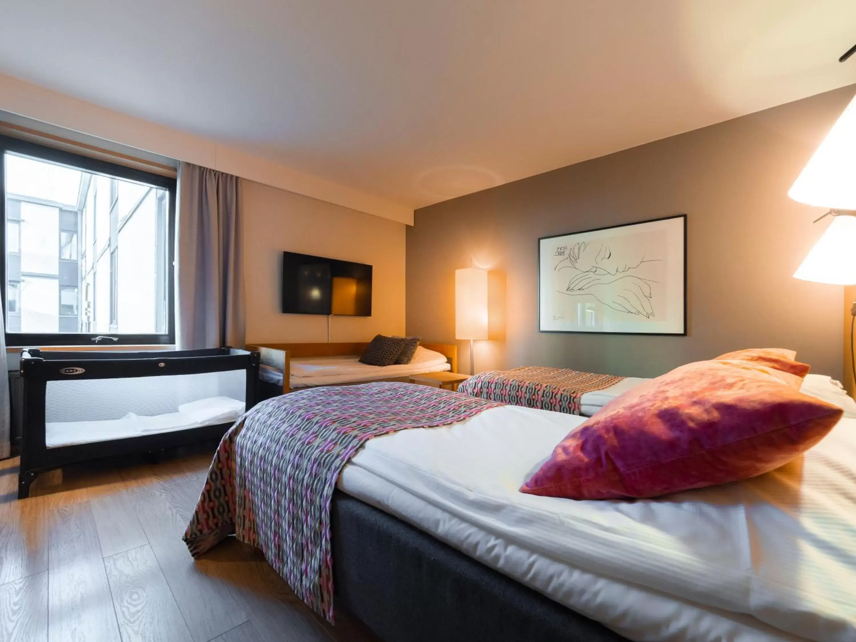 Photo of the whole room, Bed in Centro Hotel Turku