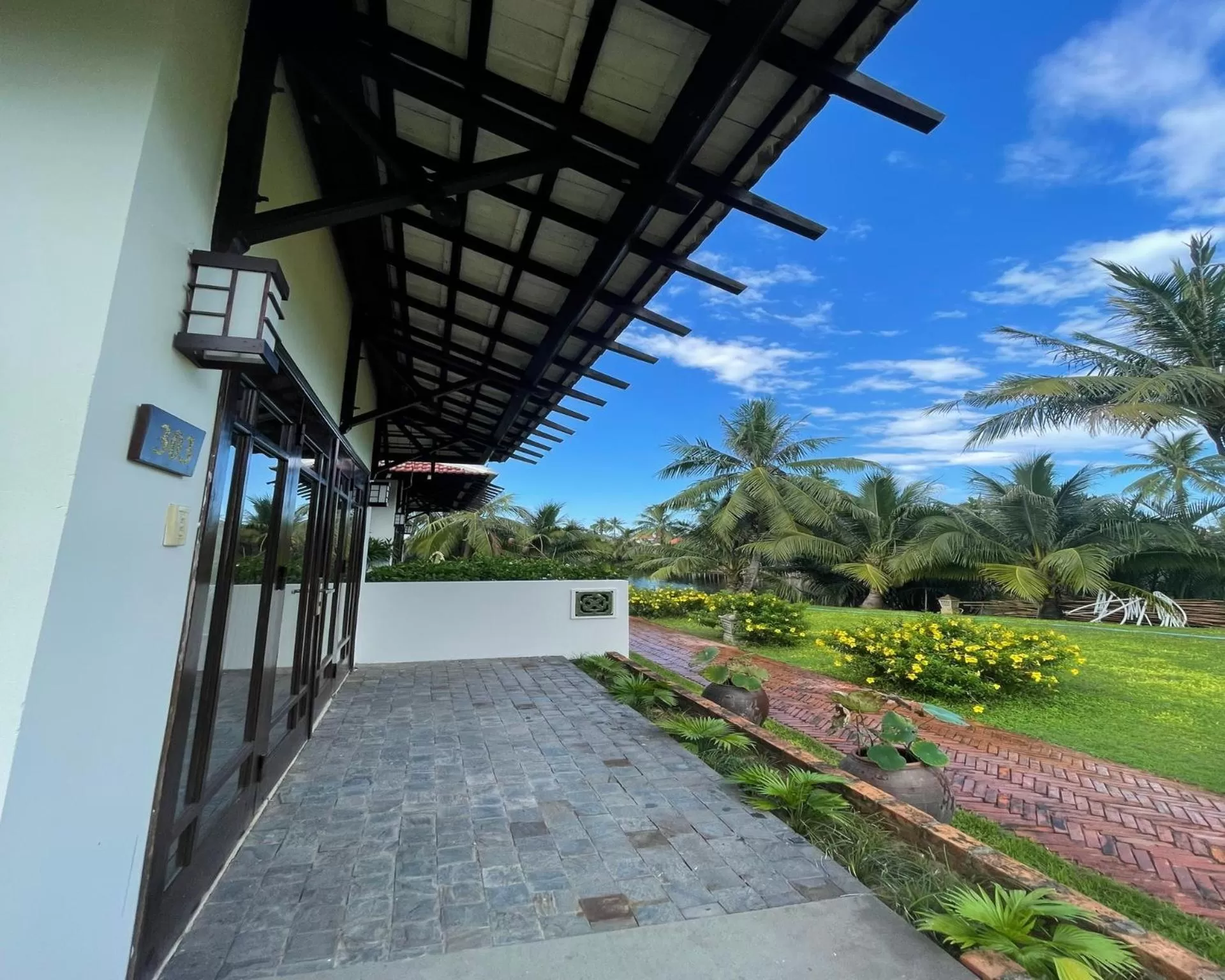 View (from property/room) in Riverside Bamboo Resort Hoi An