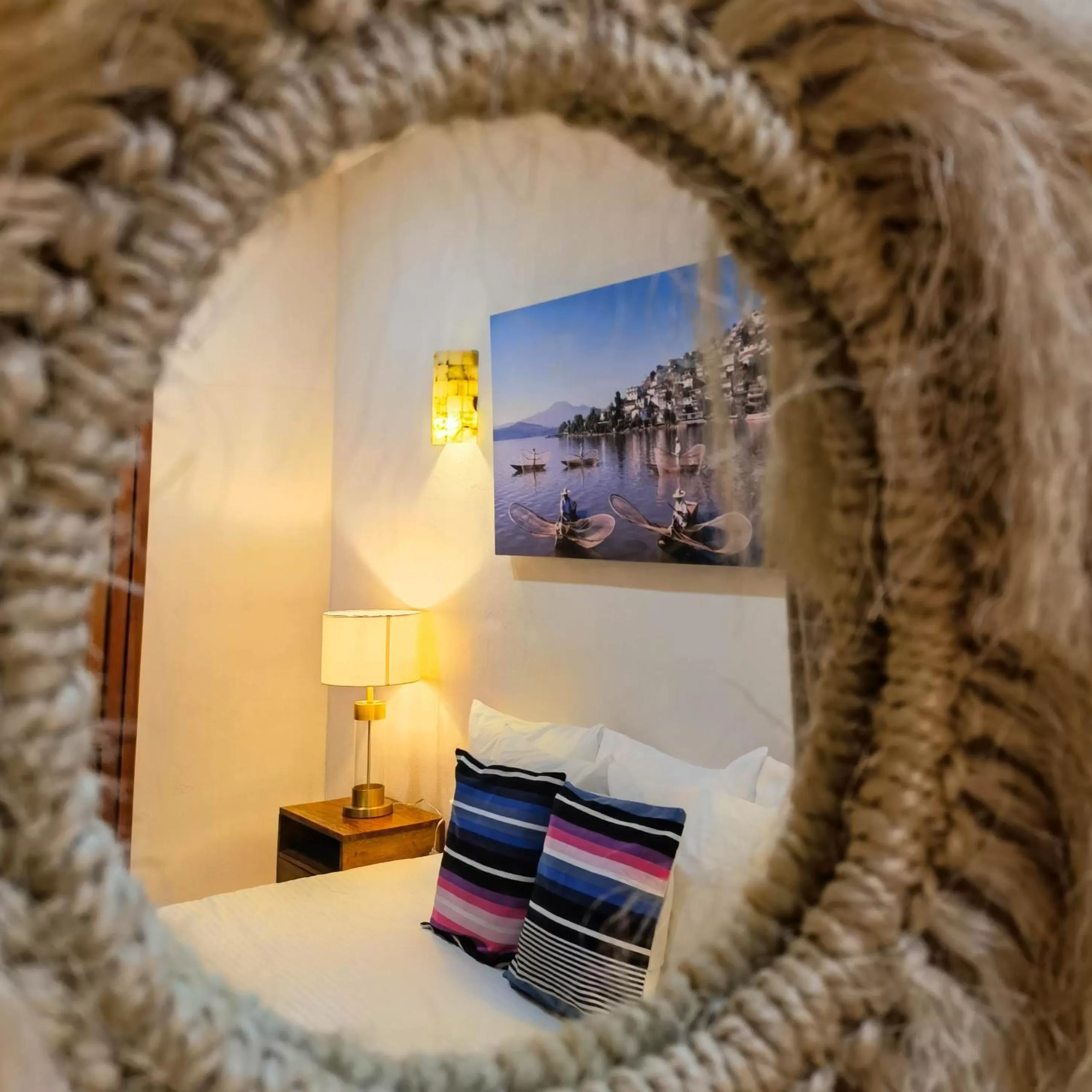 Decorative detail, Bed in Le Muuch Hotel Boutique