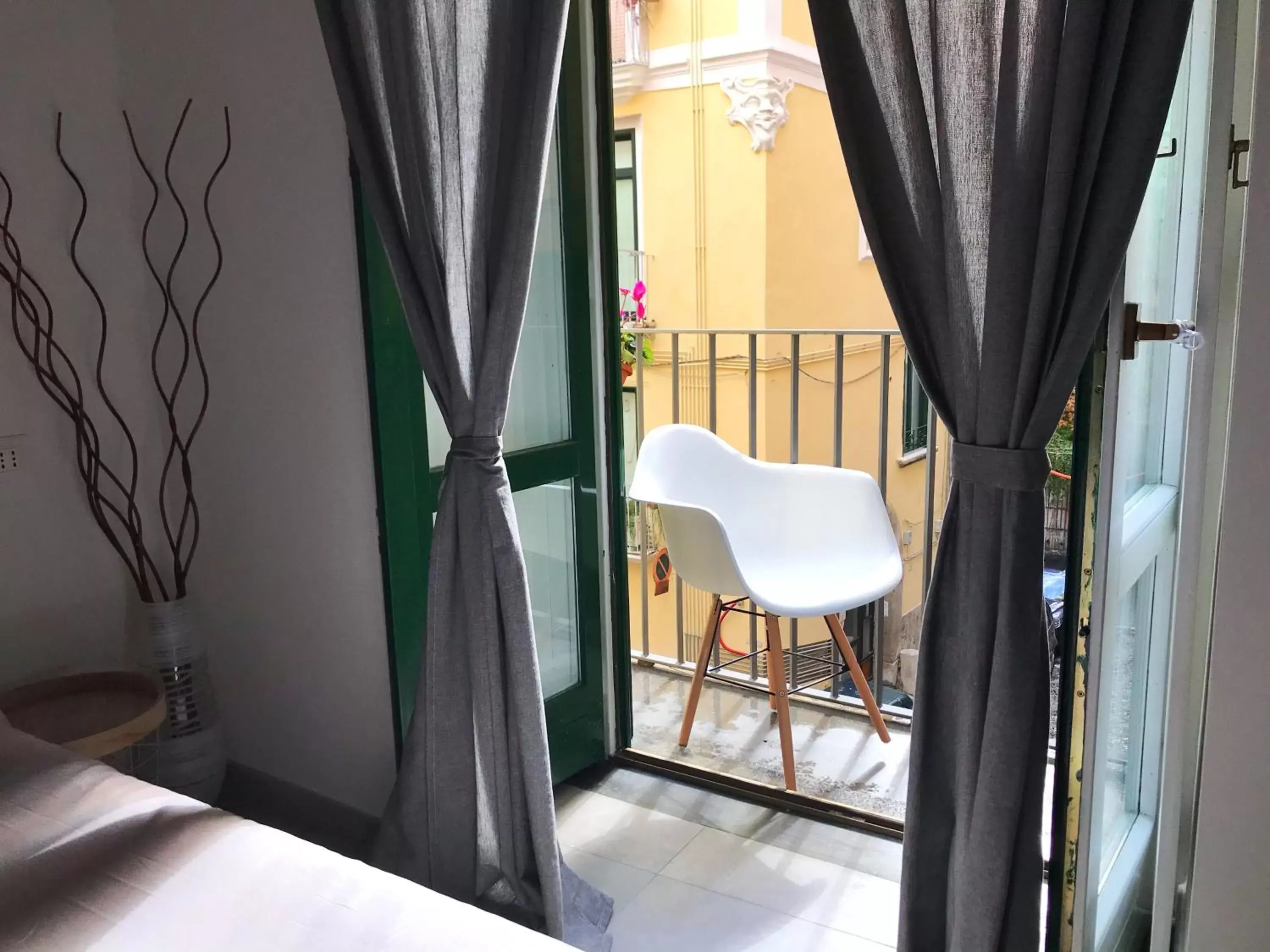 Balcony/Terrace in B&B Salerno IN Centro