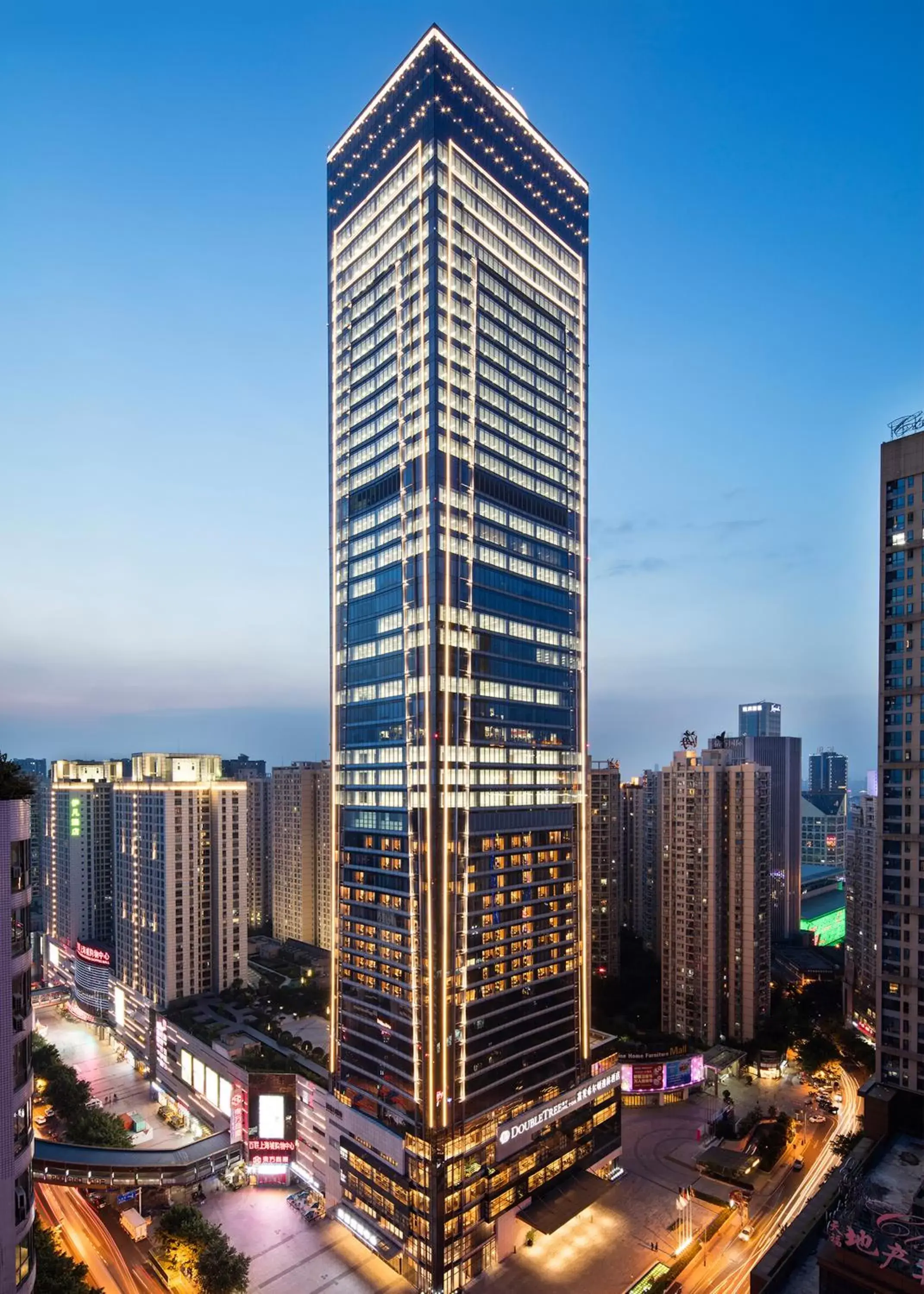 Property building in DoubleTree by Hilton Chongqing - Nan'an Property building in DoubleTree by Hilton Chongqing - Nan'an