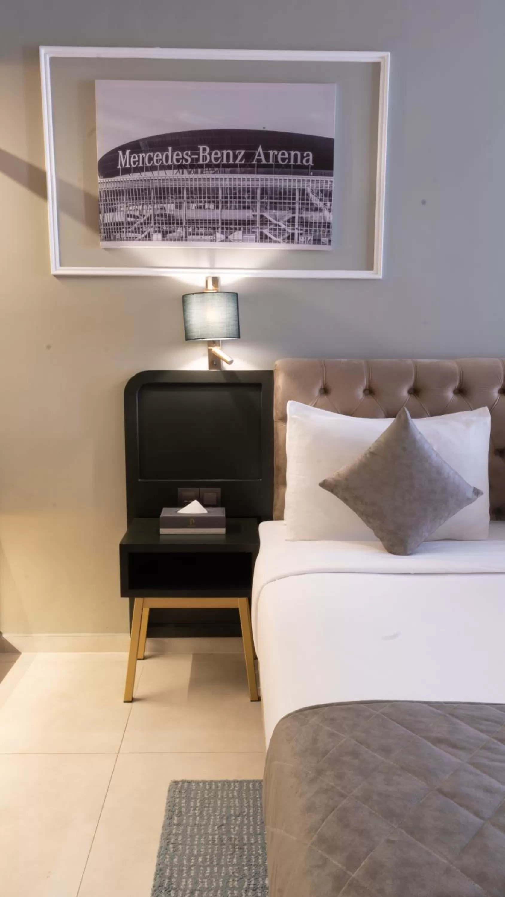 Bed in President Hotel