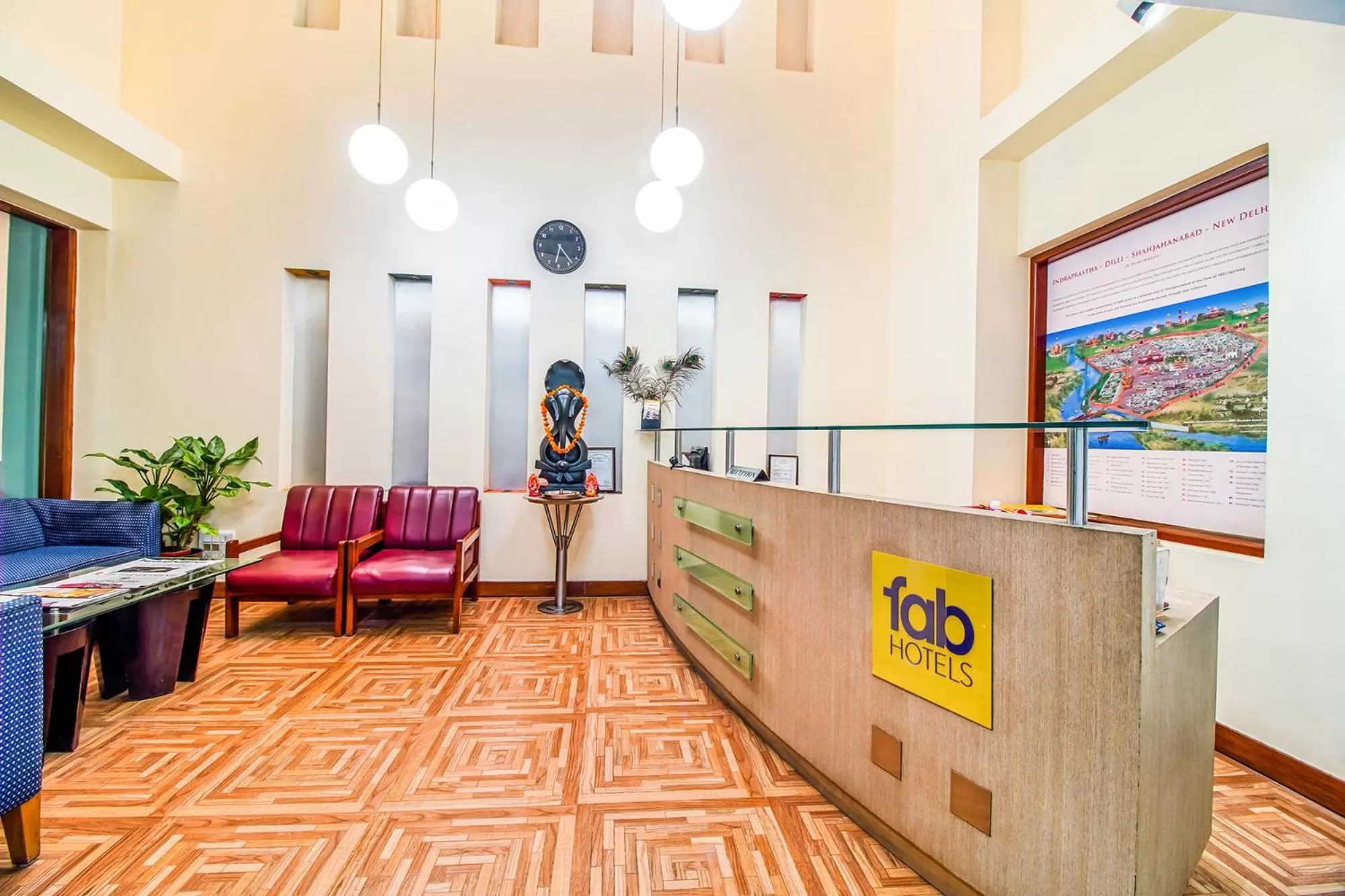 Lobby or reception in FabHotel F9 NFC