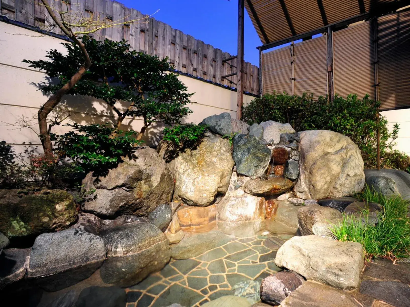 Open Air Bath, Property Building in Hotel Hagoromo