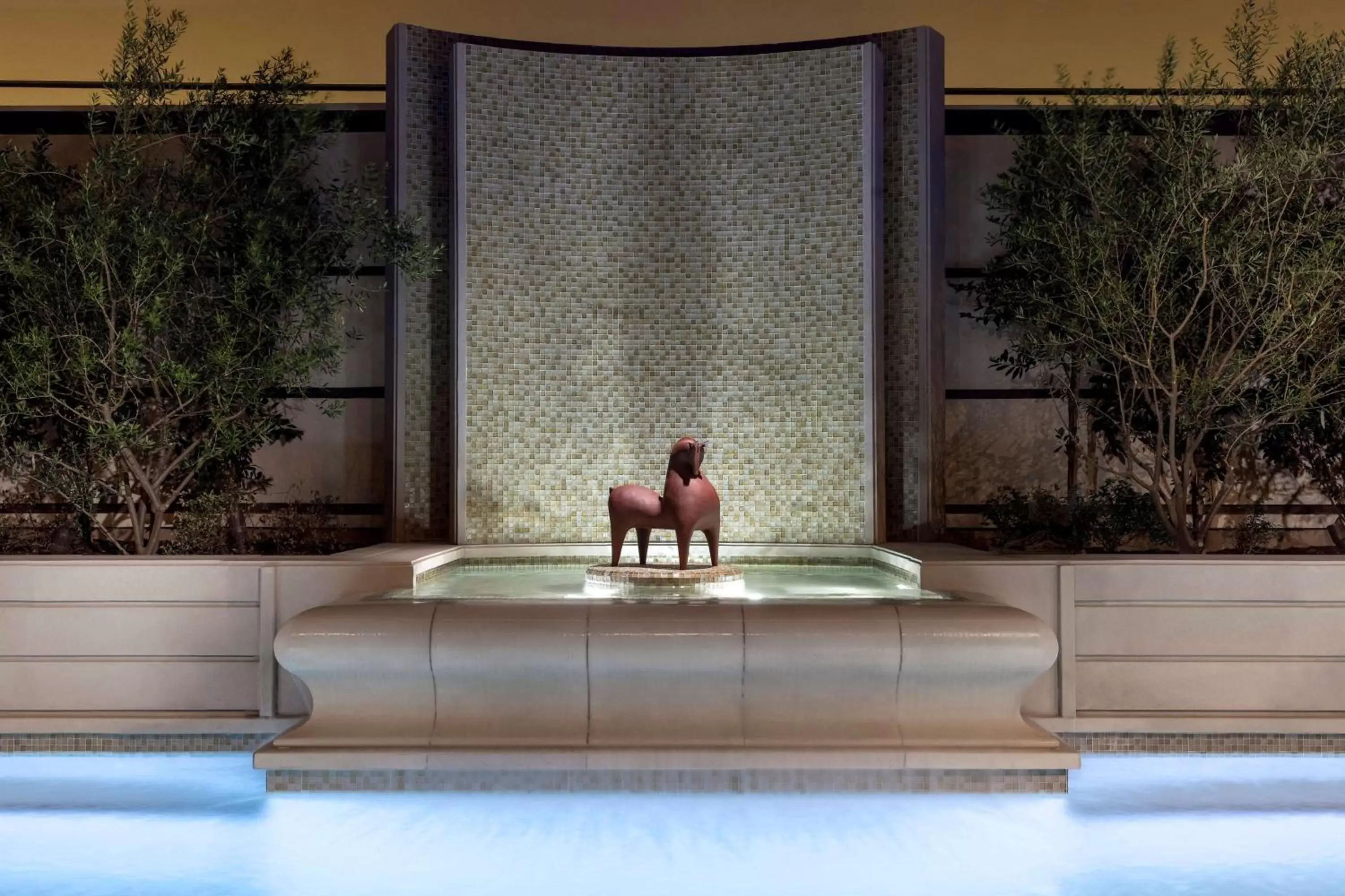 Bathroom, Swimming Pool in Crockfords Las Vegas, LXR Hotels & Resorts at Resorts World