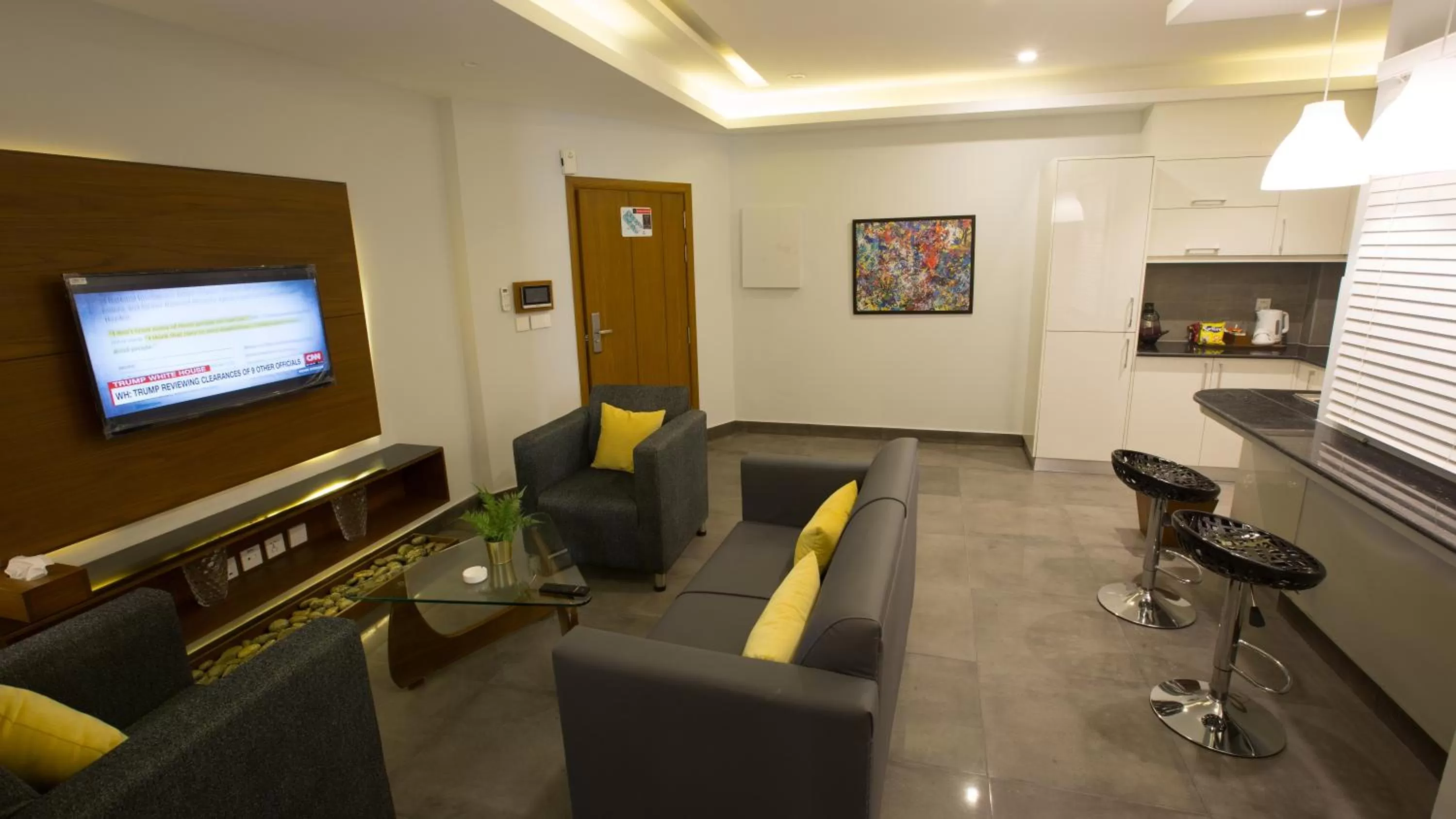 TV and multimedia, TV/Entertainment Center in SPACE Luxury Rental Suites