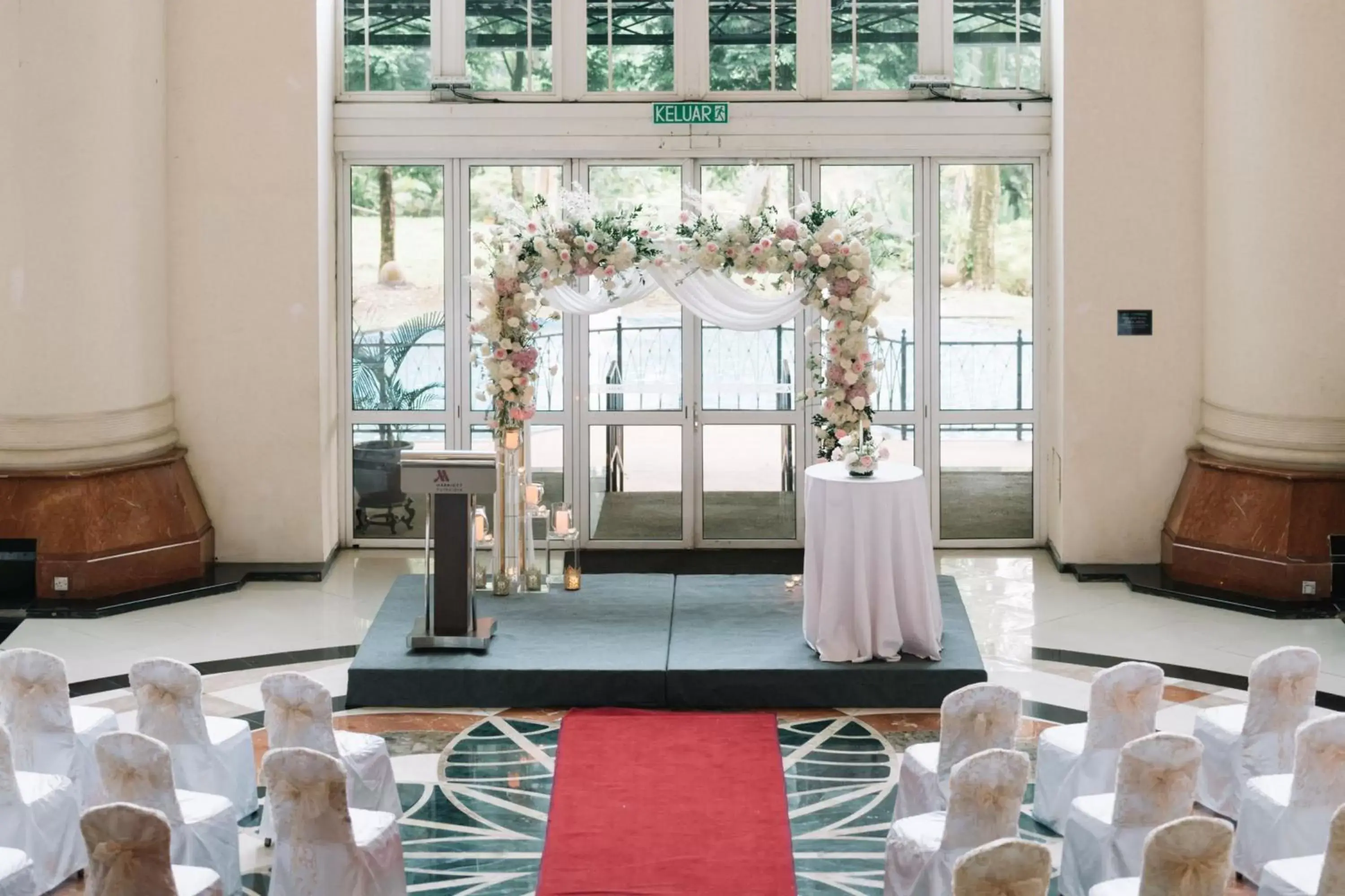 Lobby or reception, Banquet Facilities in Putrajaya Marriott Hotel