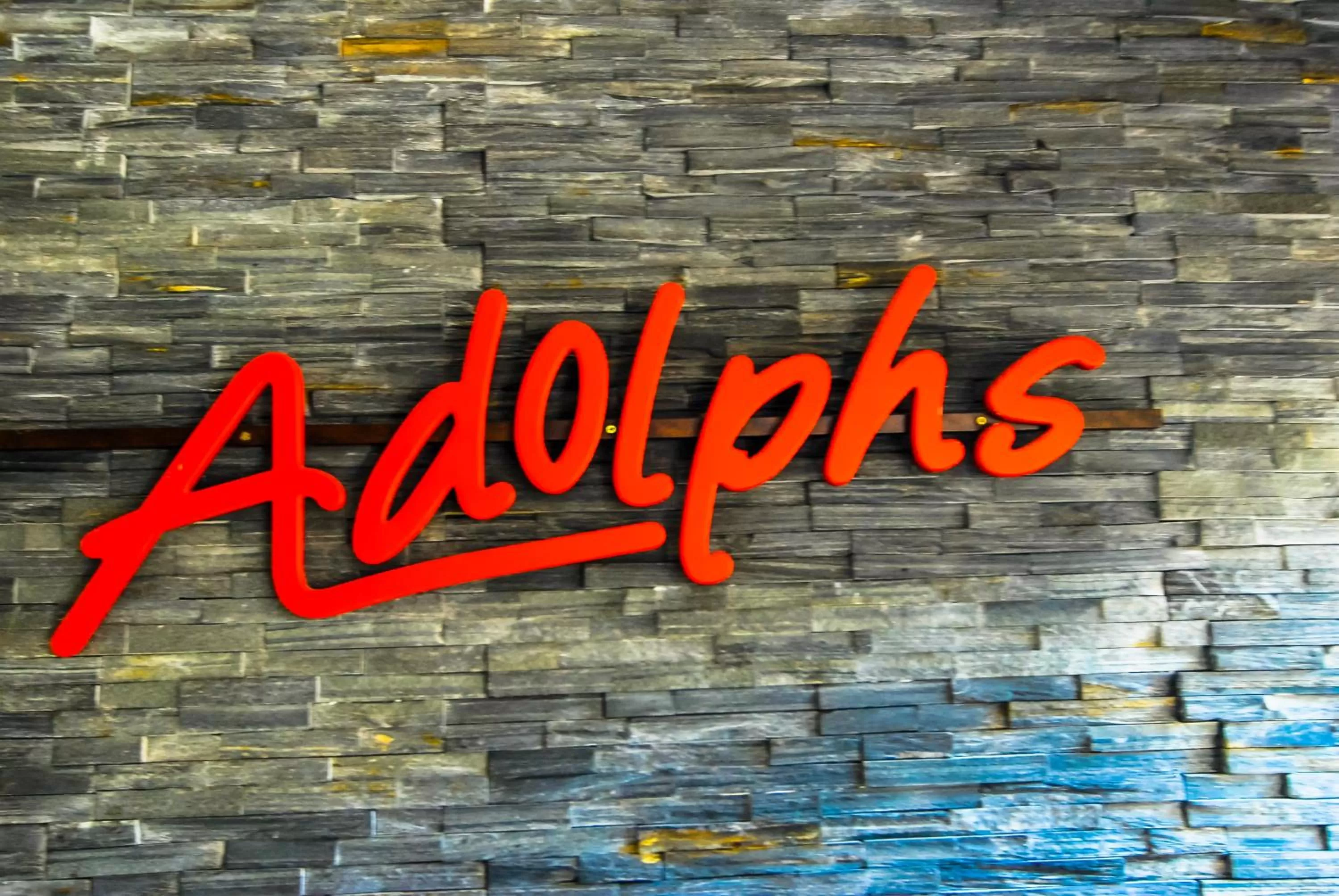 Lobby or reception in Adolphs Hotel