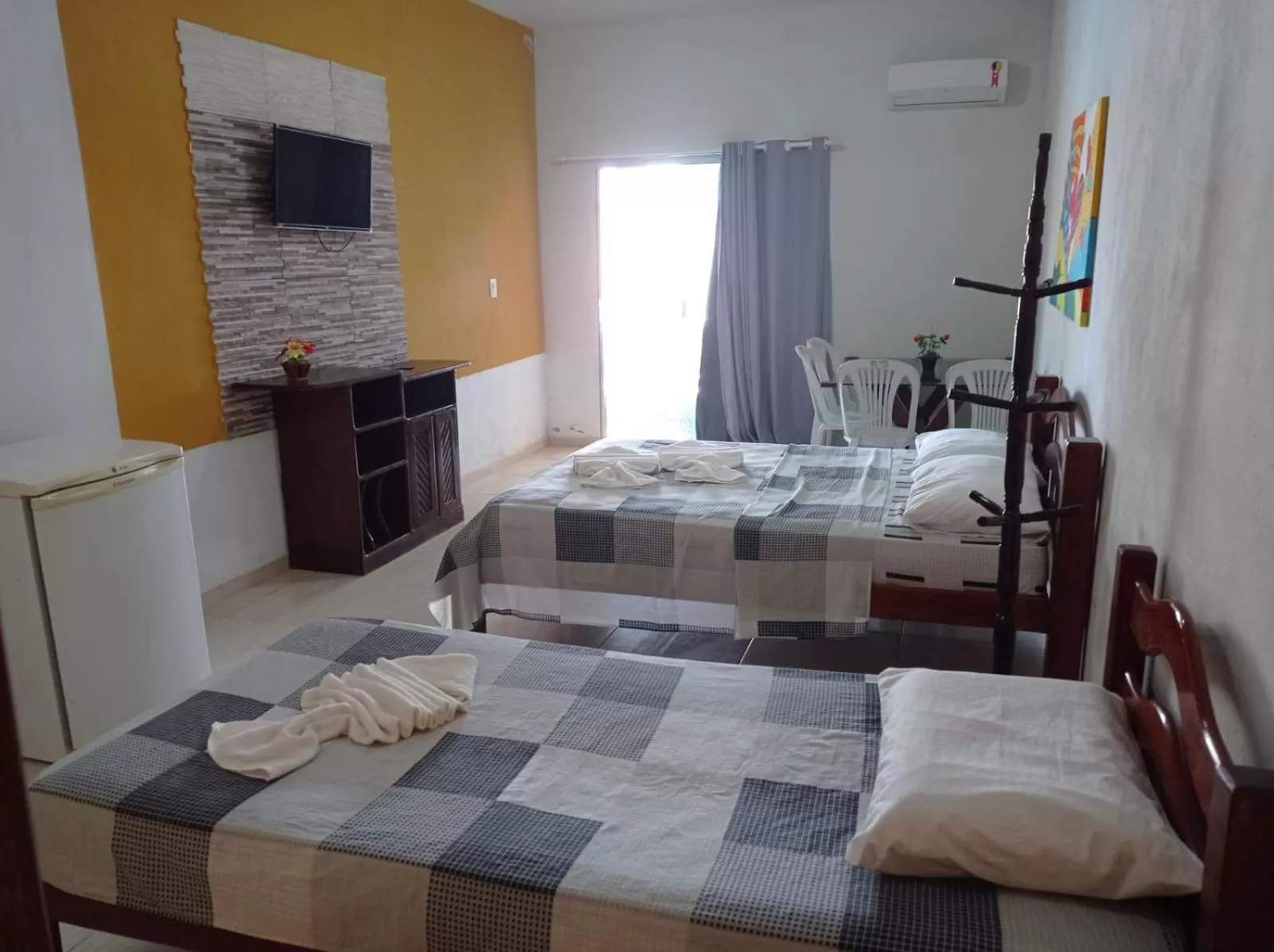 Bedroom, Bed in Pousada Recanto Canaã