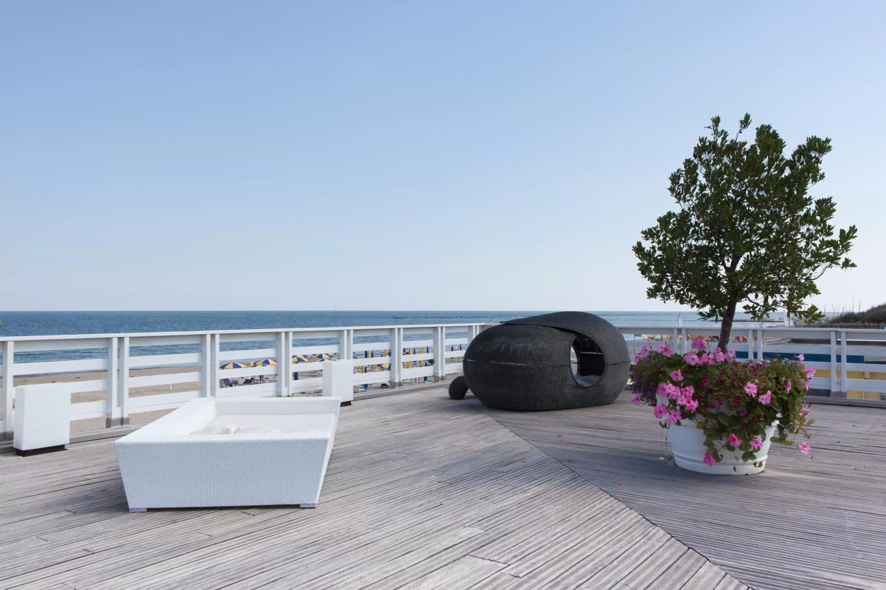 Balcony/Terrace in Terme Beach Resort