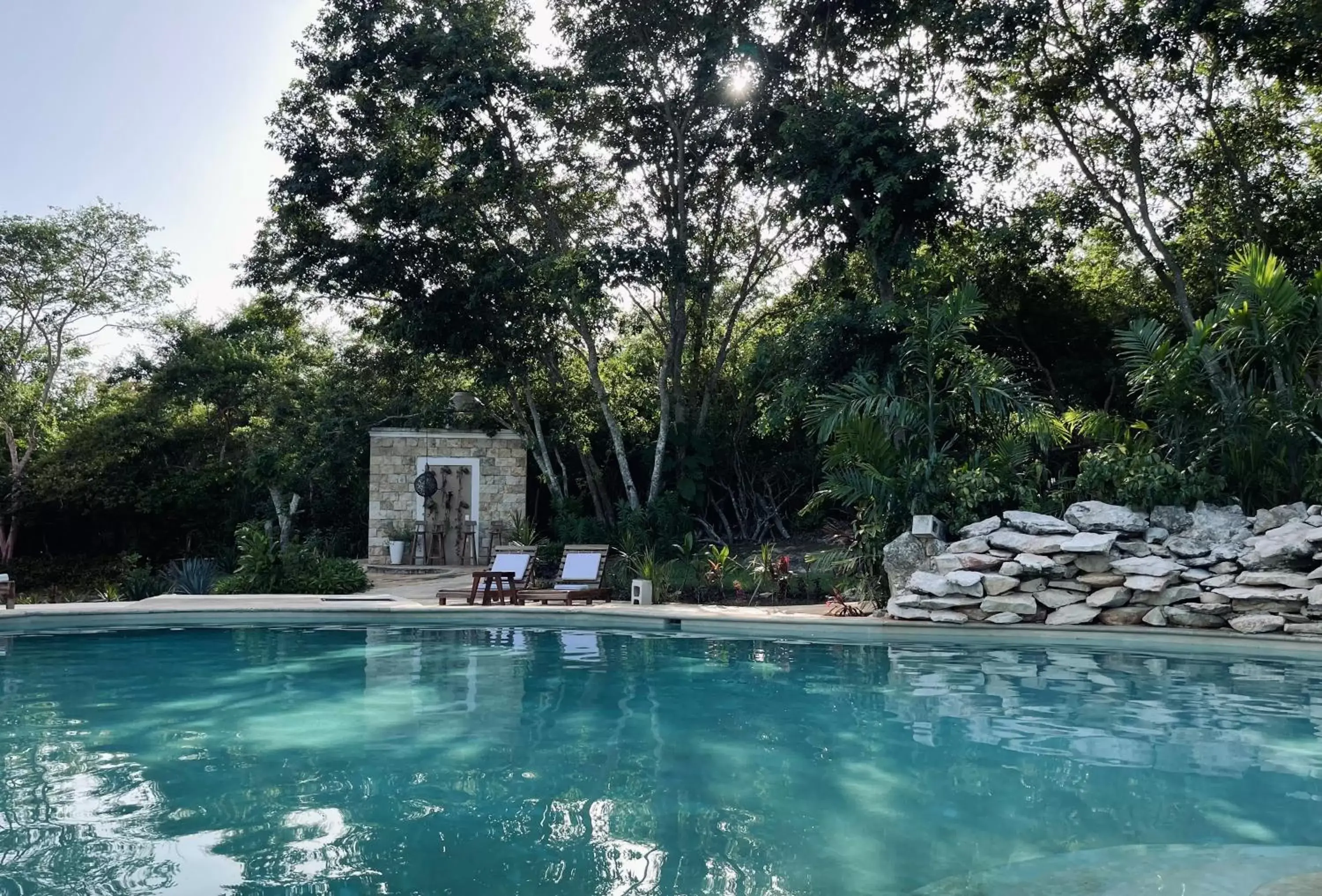 Swimming Pool in Hacienda María Elena Yucatán