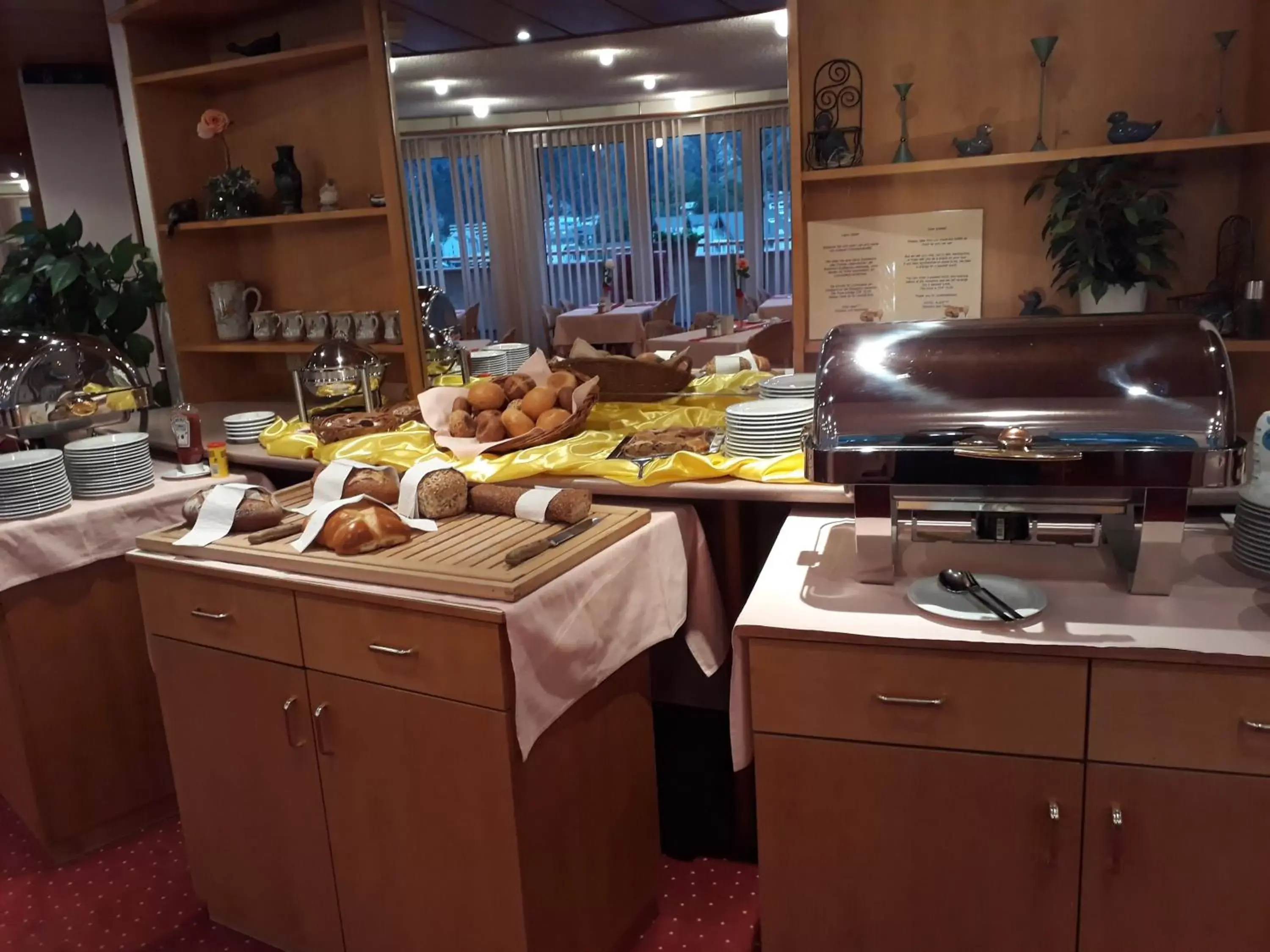 Buffet breakfast in Hotel Alex Business & SPA