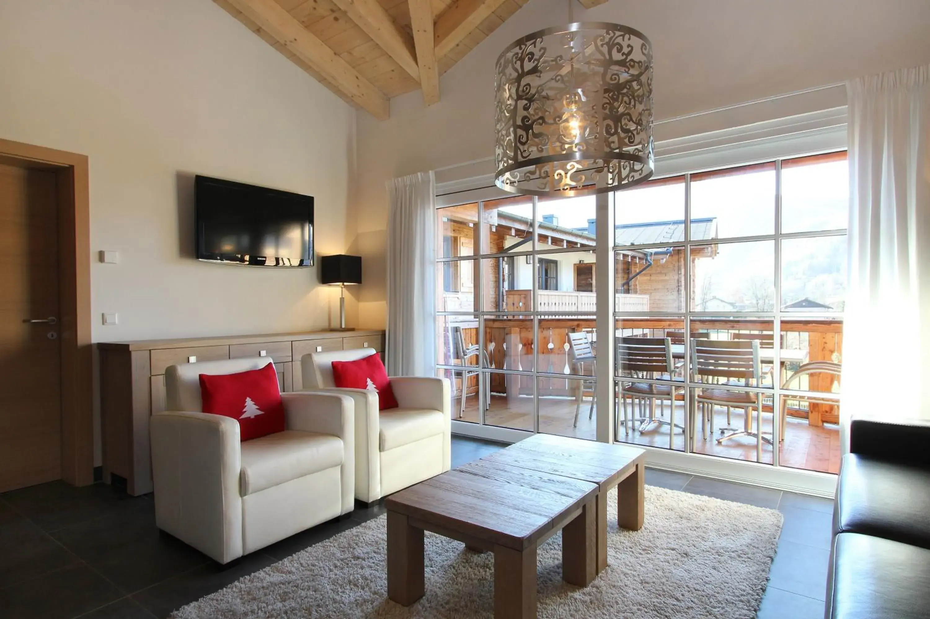 Living room, Seating Area in Avenida Mountain Resort by Alpin Rentals