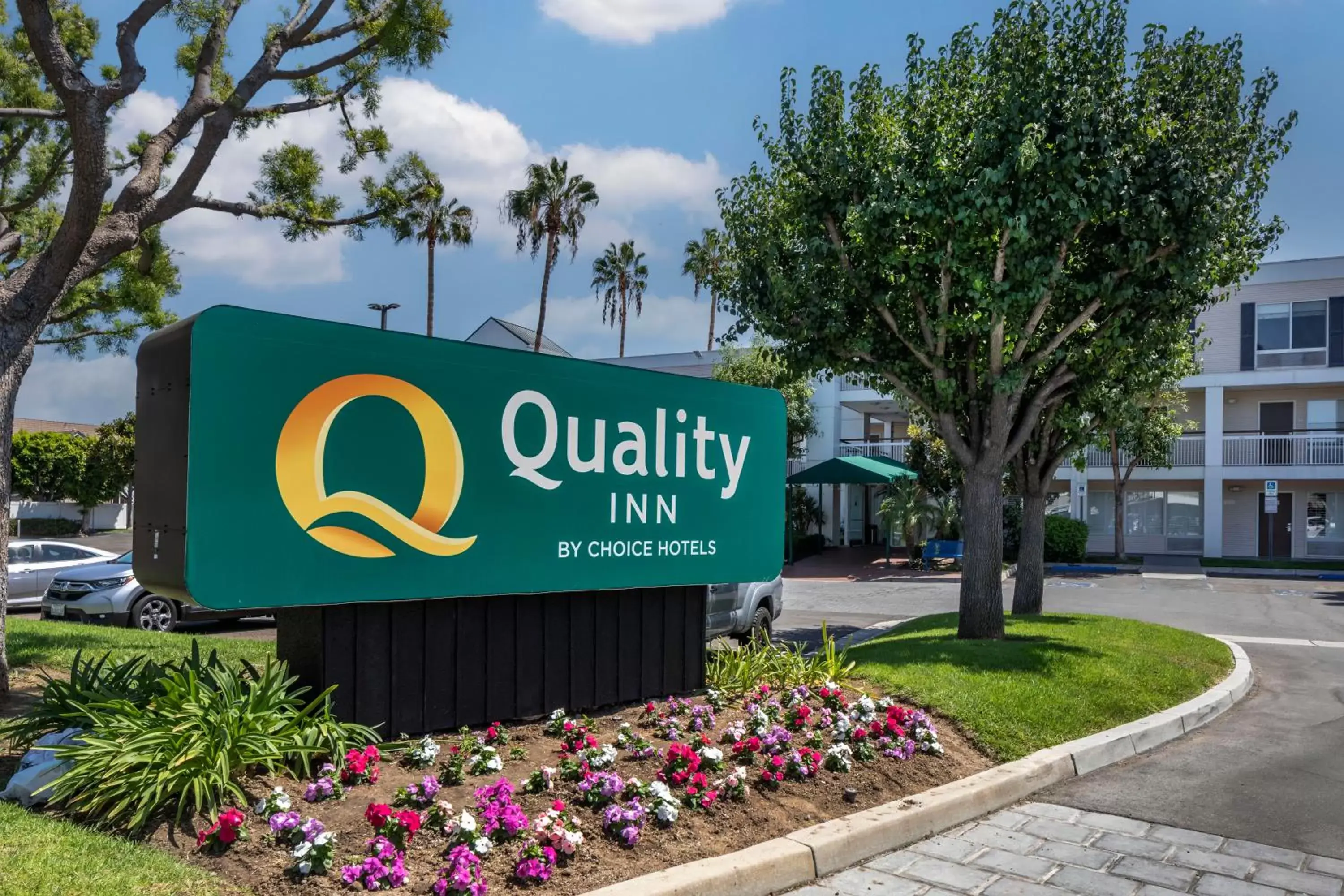 Property logo or sign in Quality Inn Placentia Anaheim Fullerton