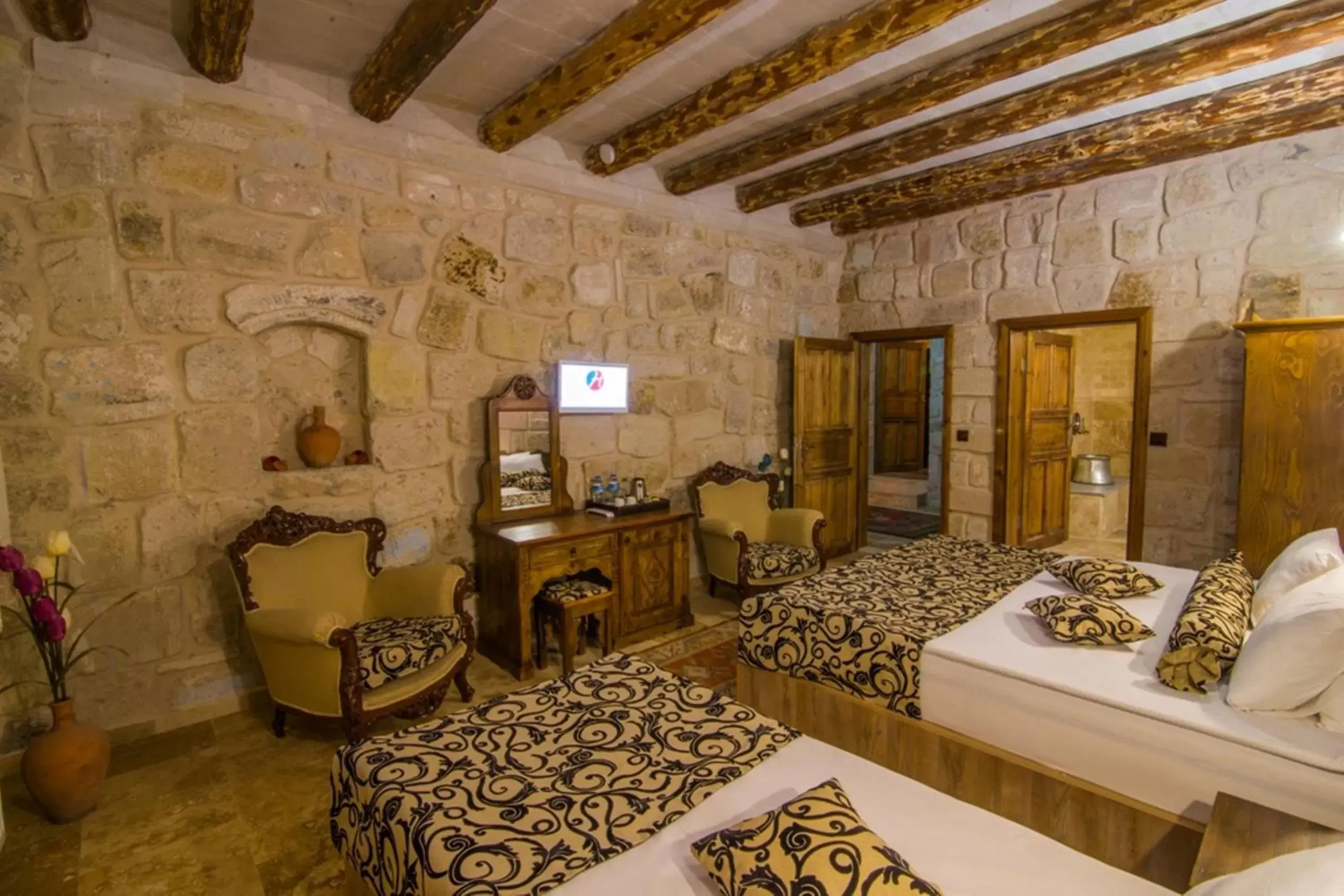 Photo of the whole room, Seating Area in Historical Goreme House