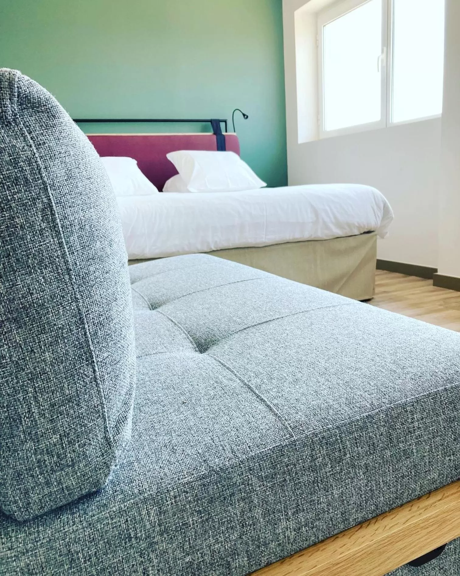 Bedroom, Bed in Campanile Perpignan Nord - Aéroport