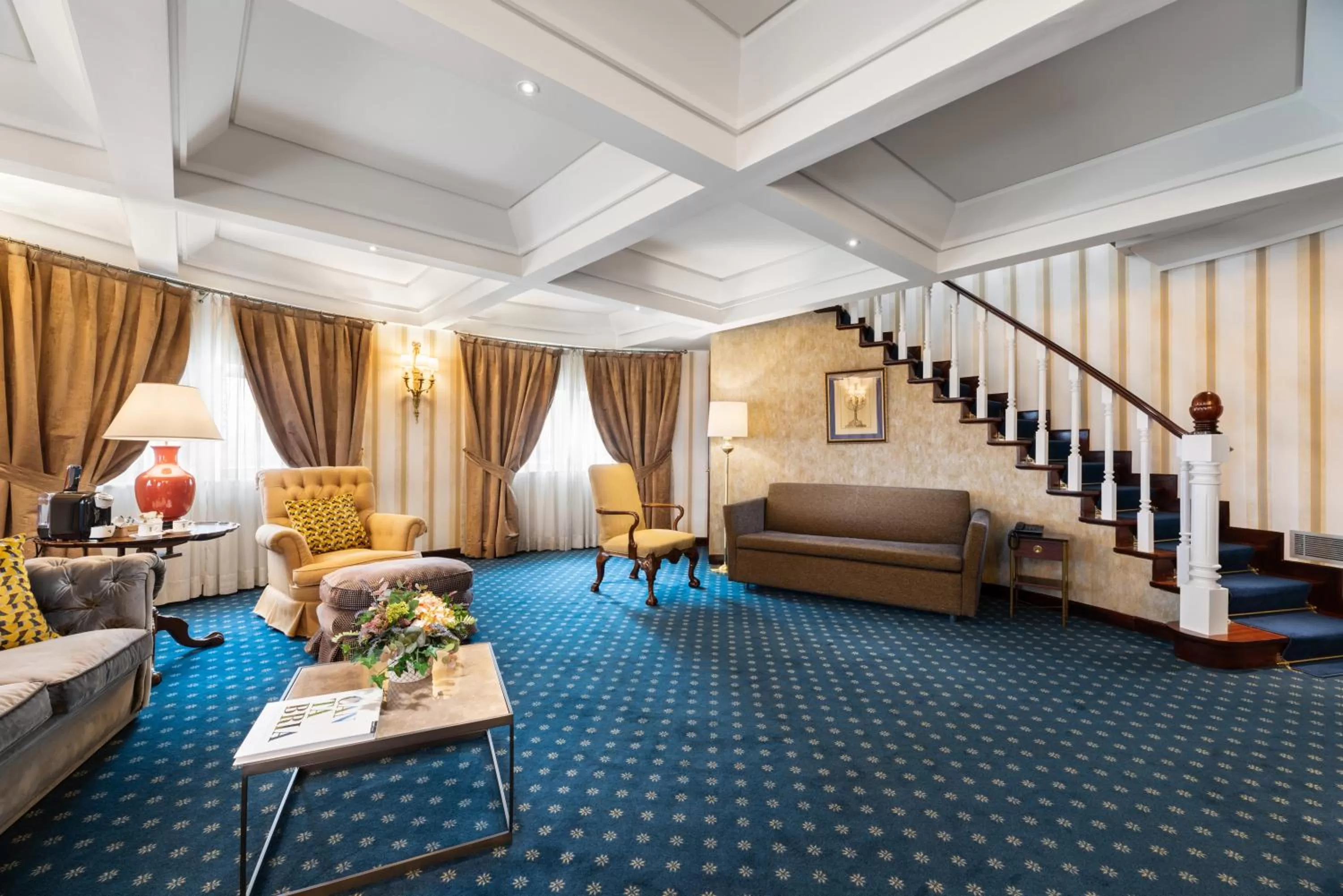 Living room in Eurostars Hotel Real