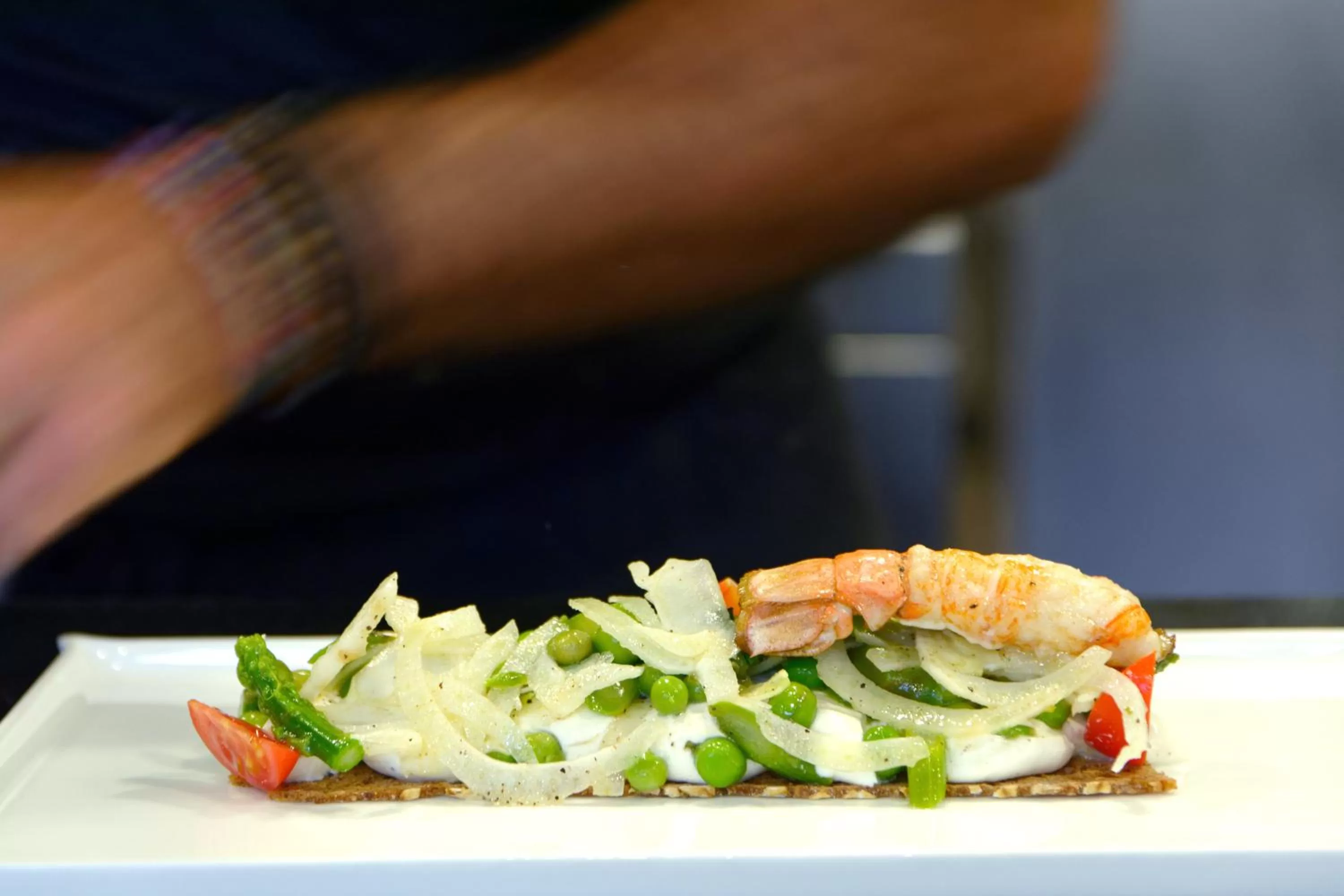 Food in Domaine la Pierre Blanche