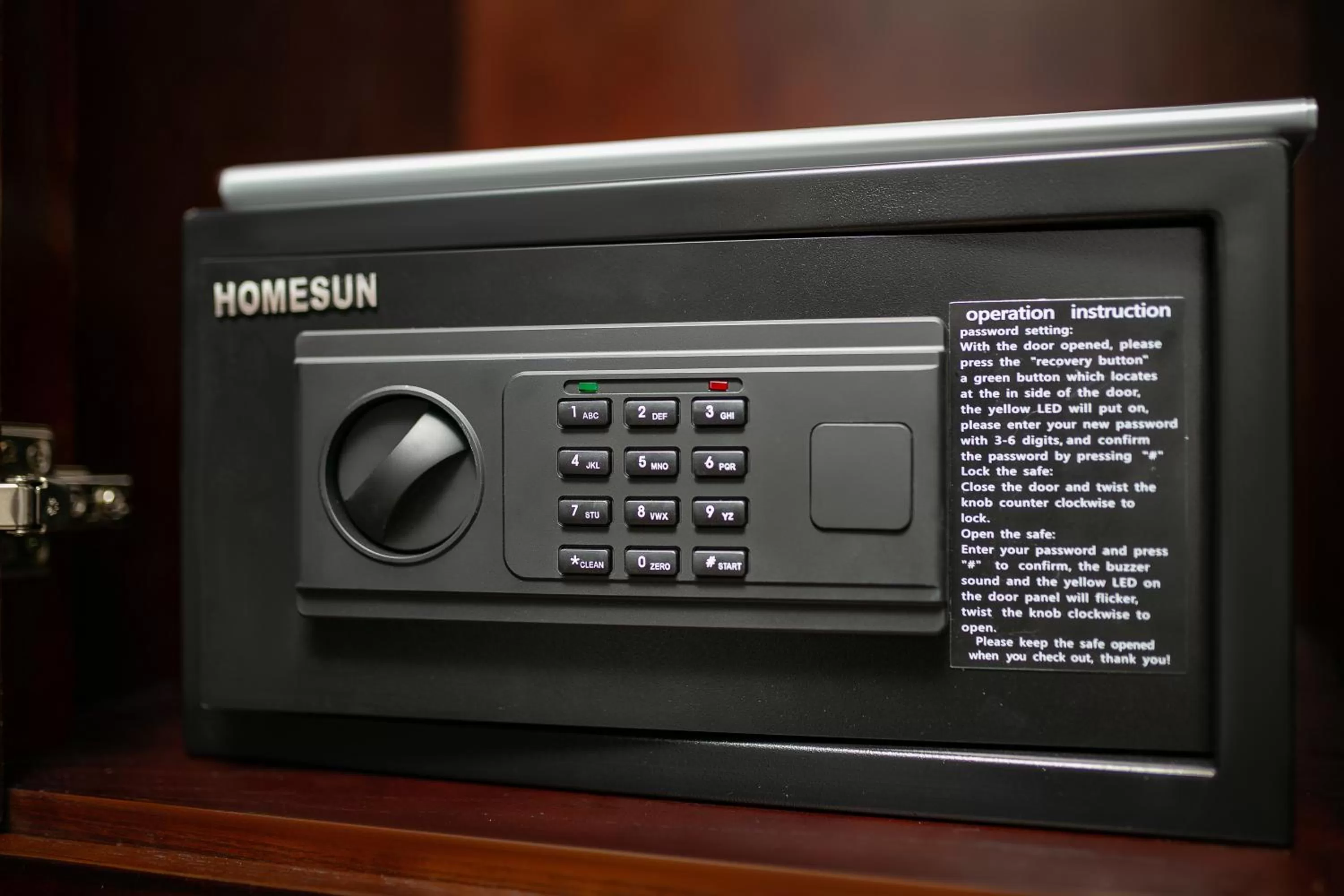 safe in Salute Premium Hotel & Spa