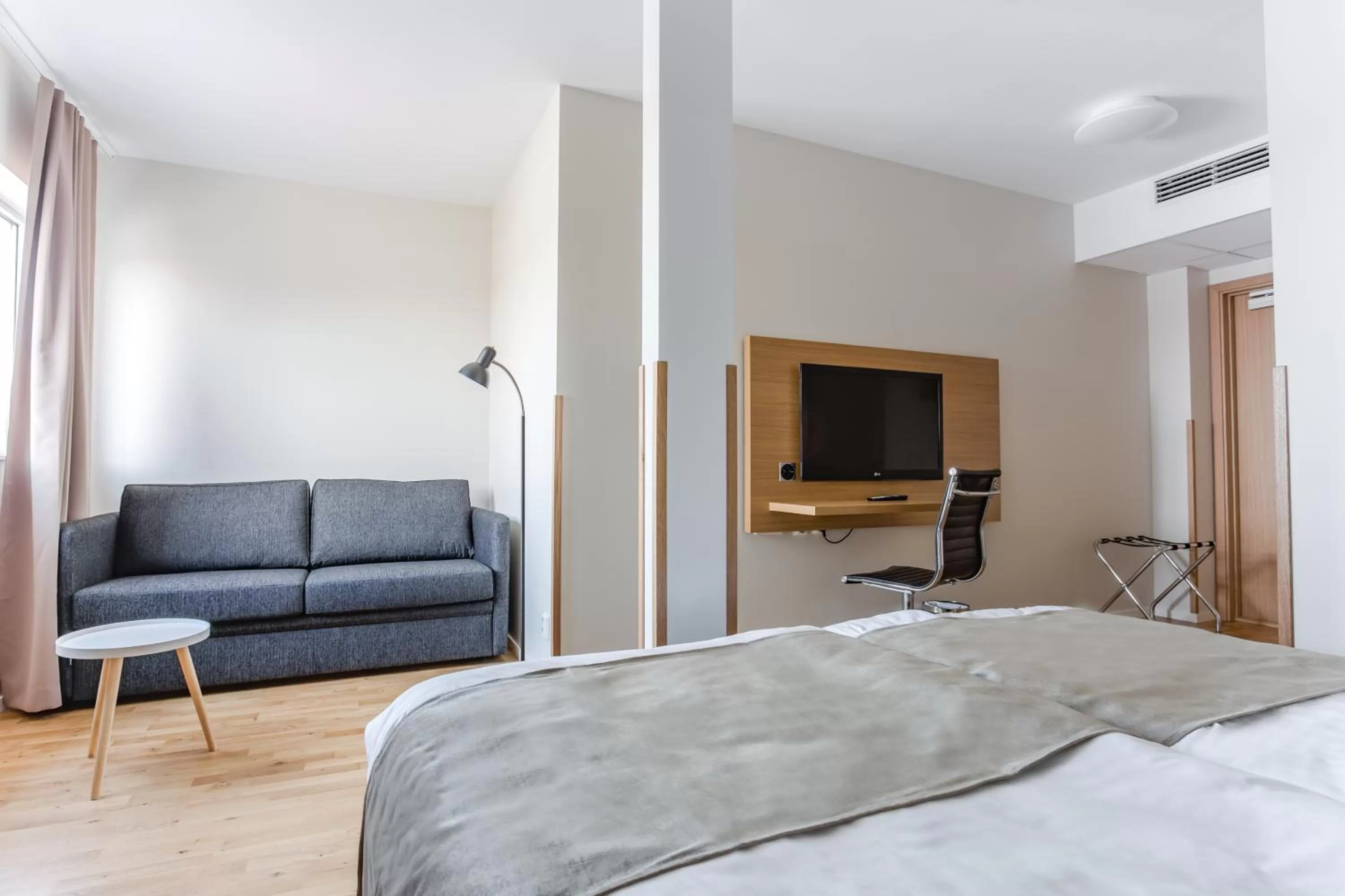 Bed in Hotel Spekeröd