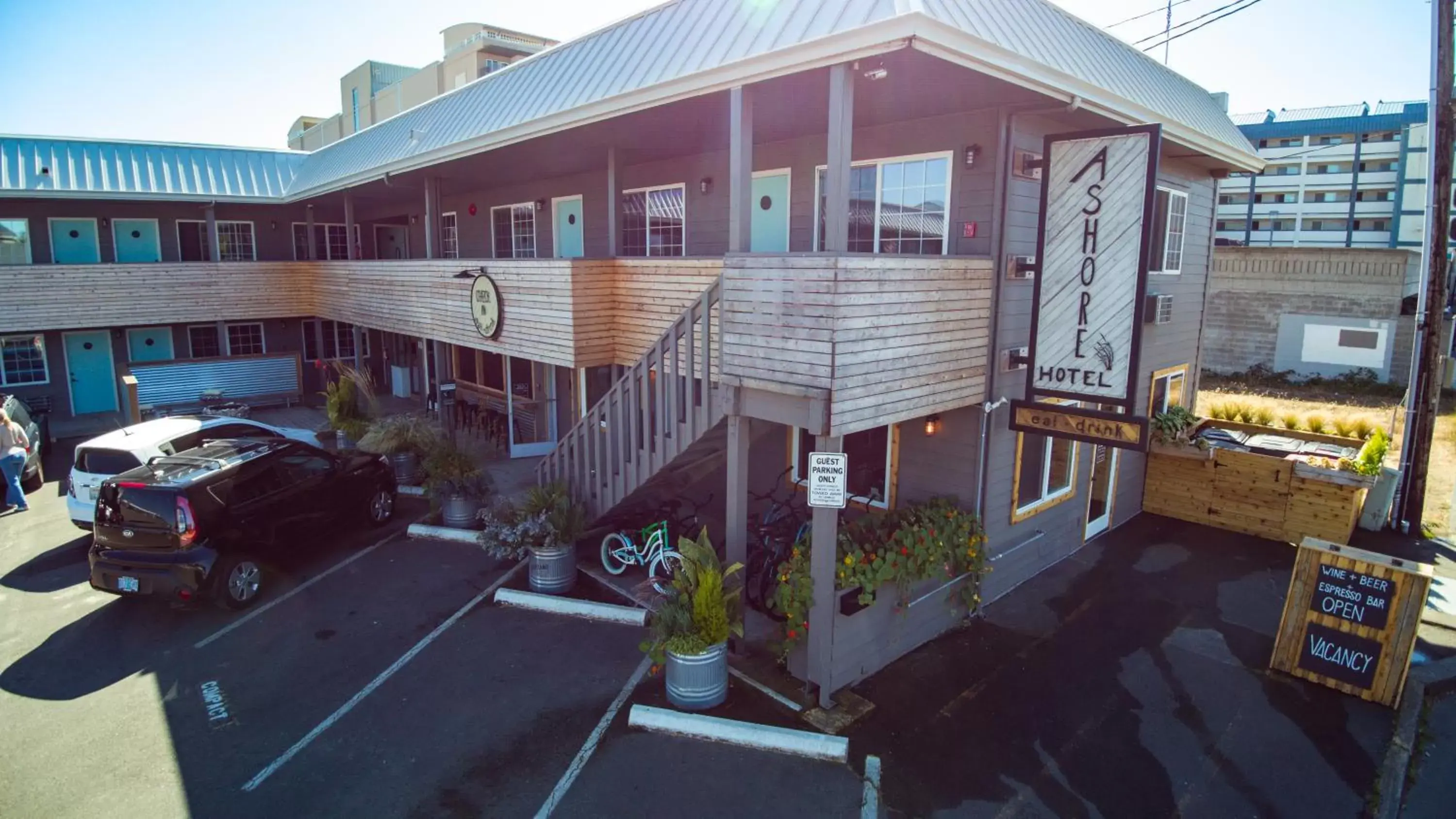 Bird's eye view in Ashore Hotel