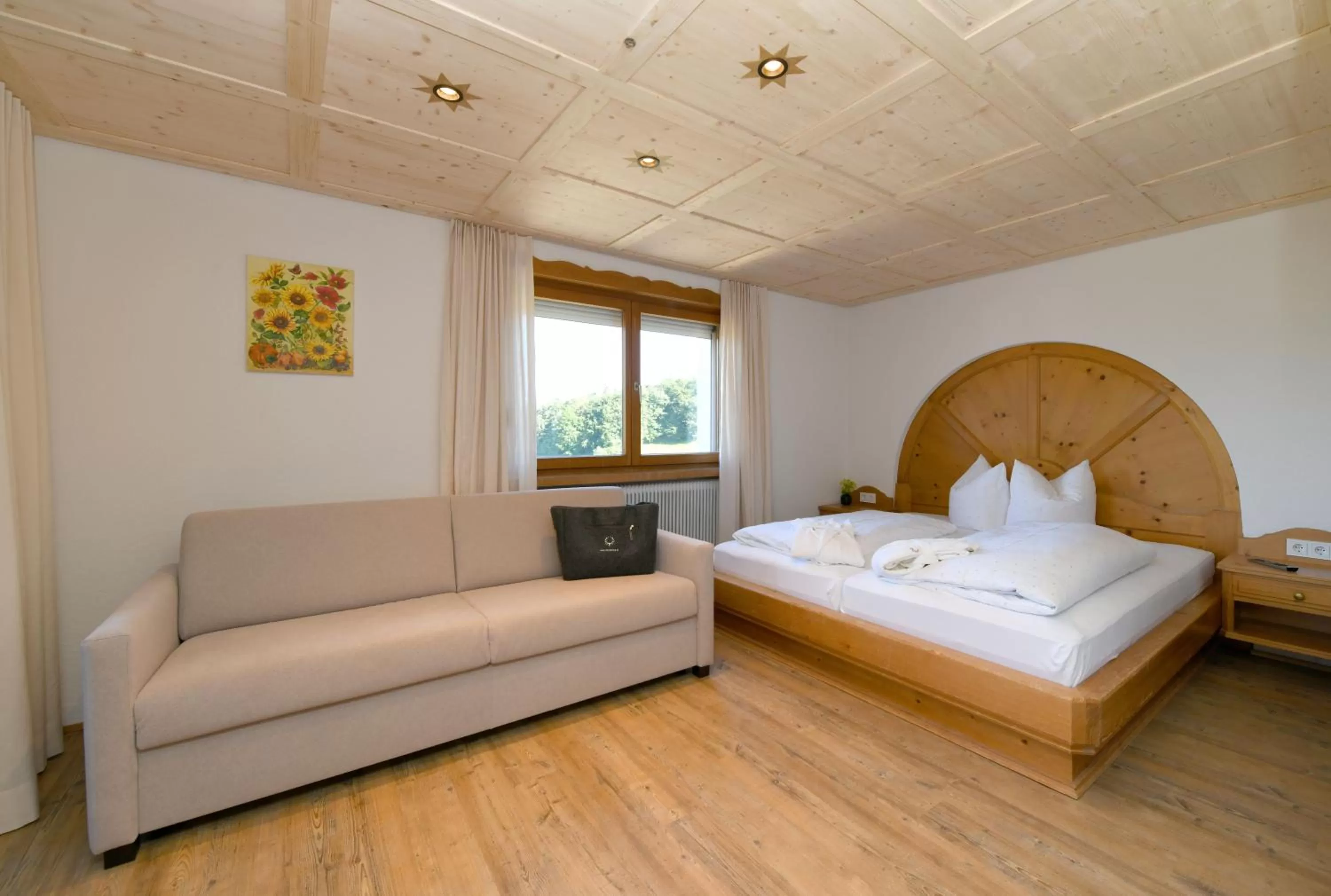 Bedroom, Bed in Hotel St Hubertus