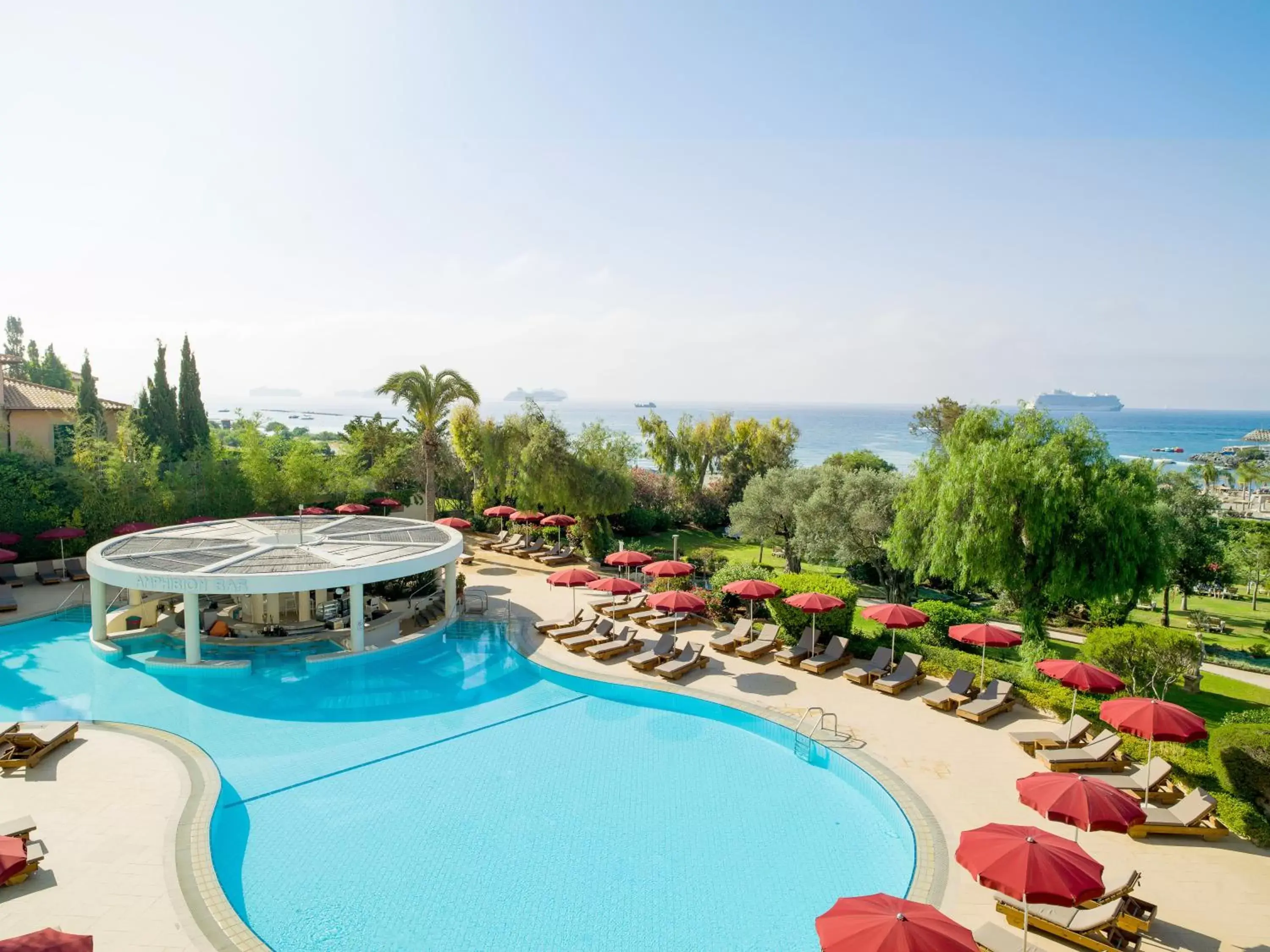 Swimming pool, Pool View in St Raphael Resort