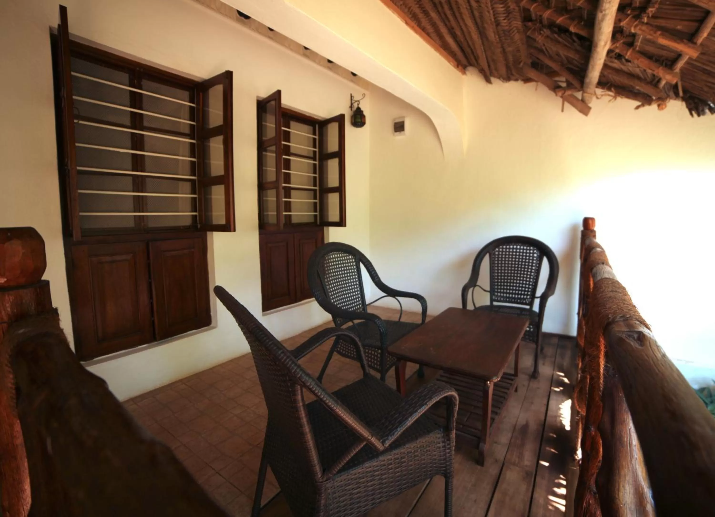 Balcony/Terrace in Langi Langi Beach Bungalows